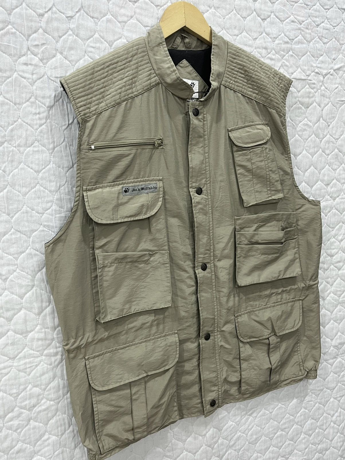 Jack Wolfskin A. JACK WOLFSKIN UTILITY VEST Size US L / EU 52-54 / 3 - 3 Thumbnail