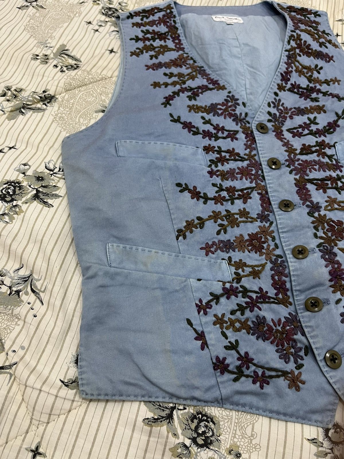 Paul Smith O. PAUL SMITH FLORAL VEST Size US M / EU 48-50 / 2 - 9 Thumbnail