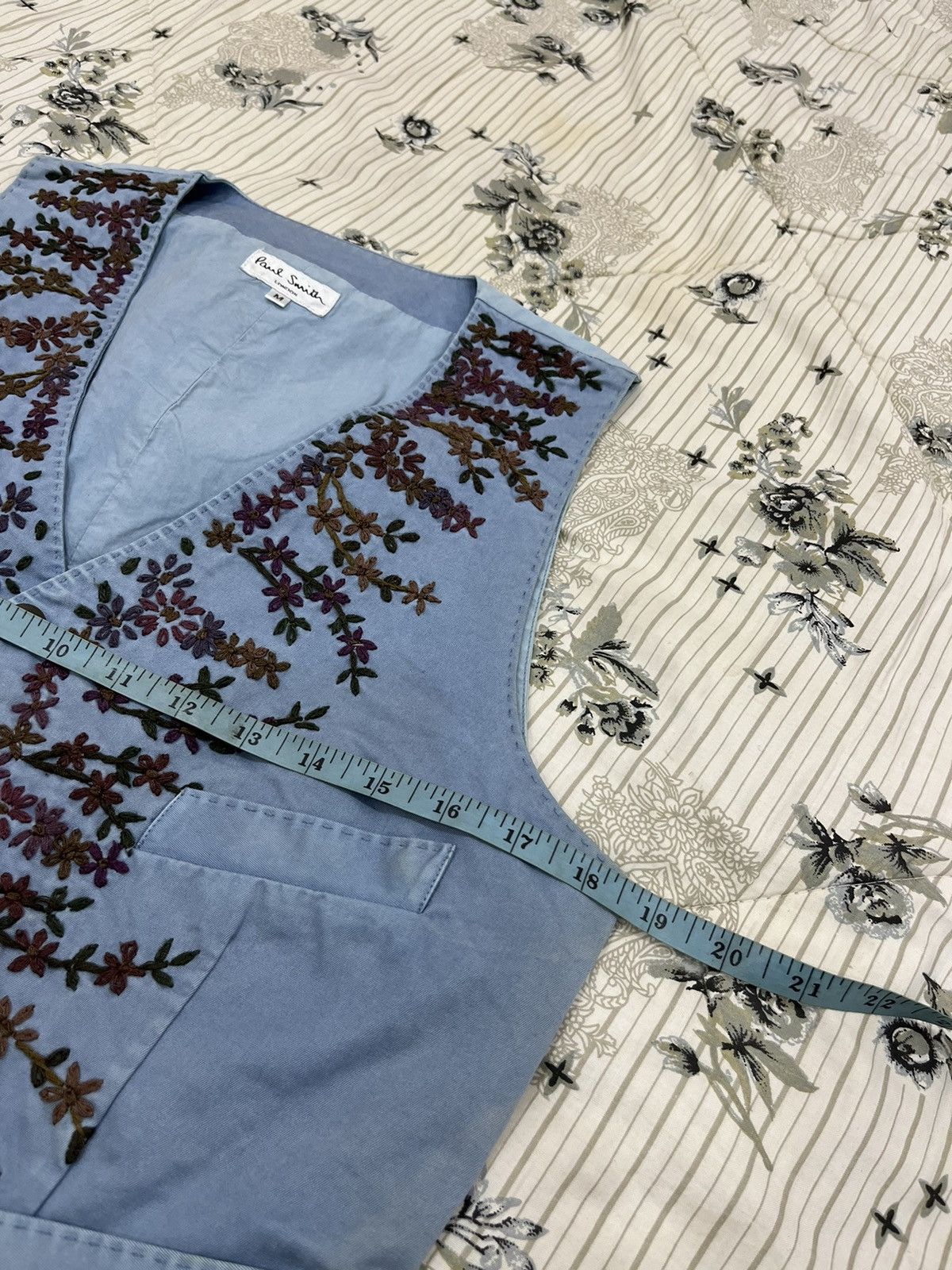 Paul Smith O. PAUL SMITH FLORAL VEST Size US M / EU 48-50 / 2 - 14 Thumbnail