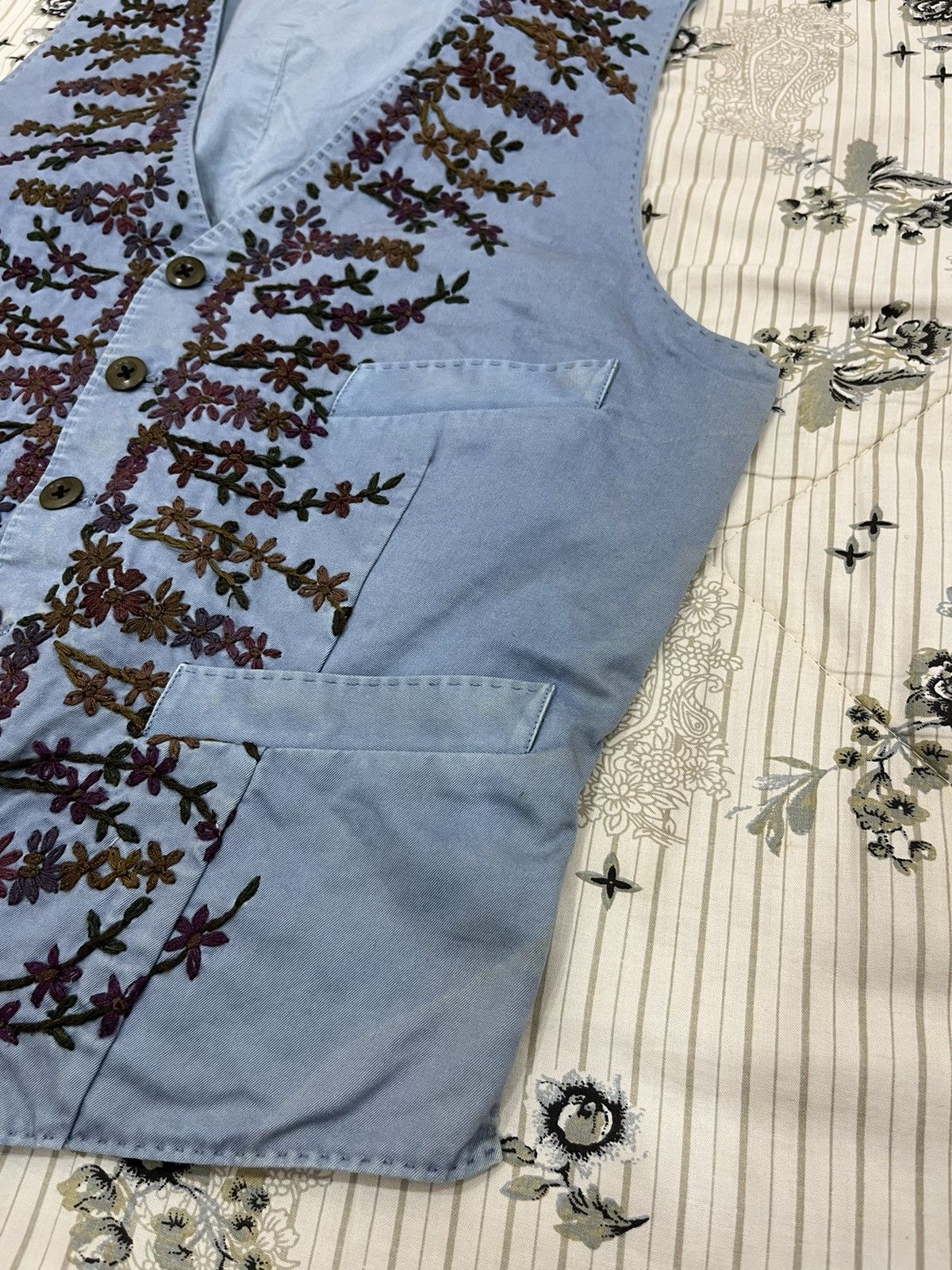 Paul Smith O. PAUL SMITH FLORAL VEST Size US M / EU 48-50 / 2 - 10 Thumbnail