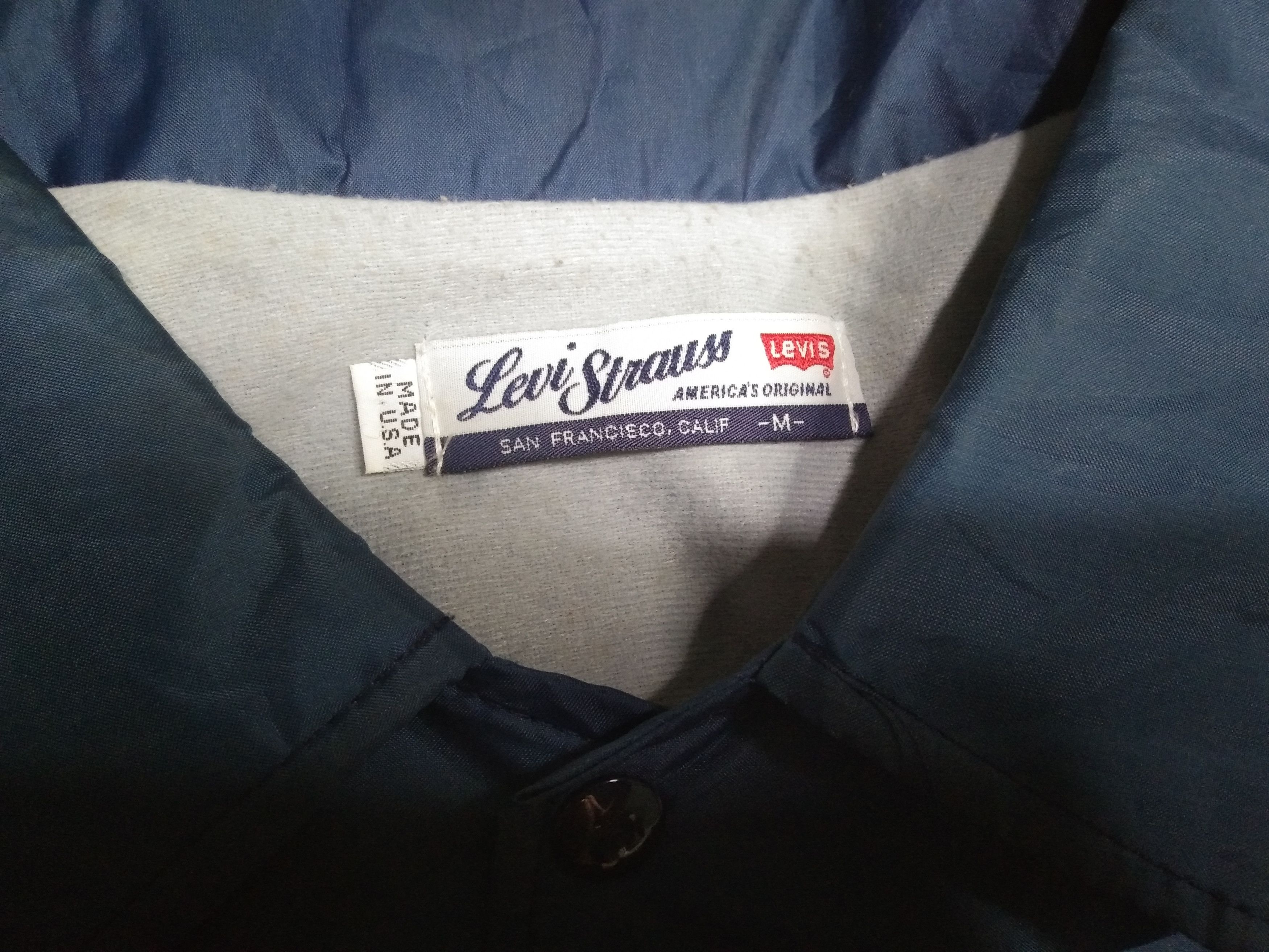 Levi's × Levi's Vintage Clothing × Vintage Vintage 80s Levi's Coach Jacket Size US XL / EU 56 / 4 - 5 Thumbnail