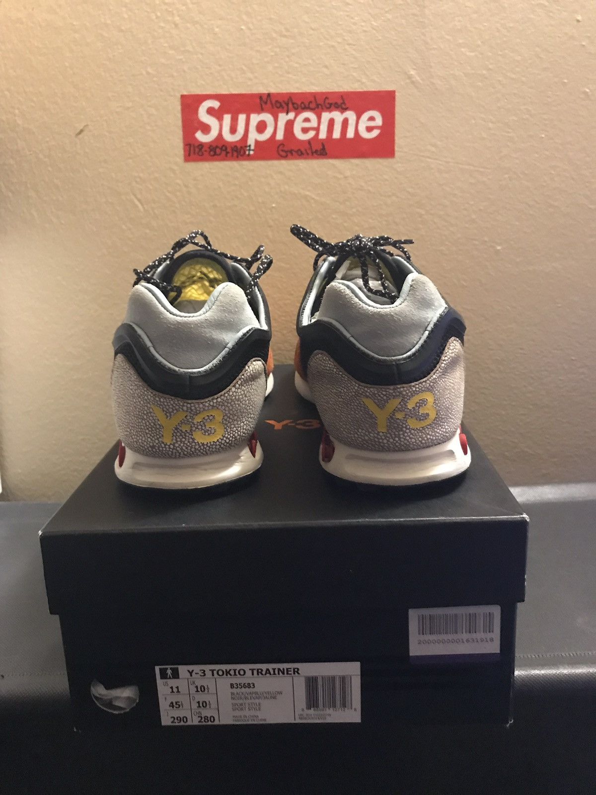 Adidas × Y-3 × Yohji Yamamoto Y-3 Tokio Trainer Size US 11 / EU 44 - 2 Thumbnail