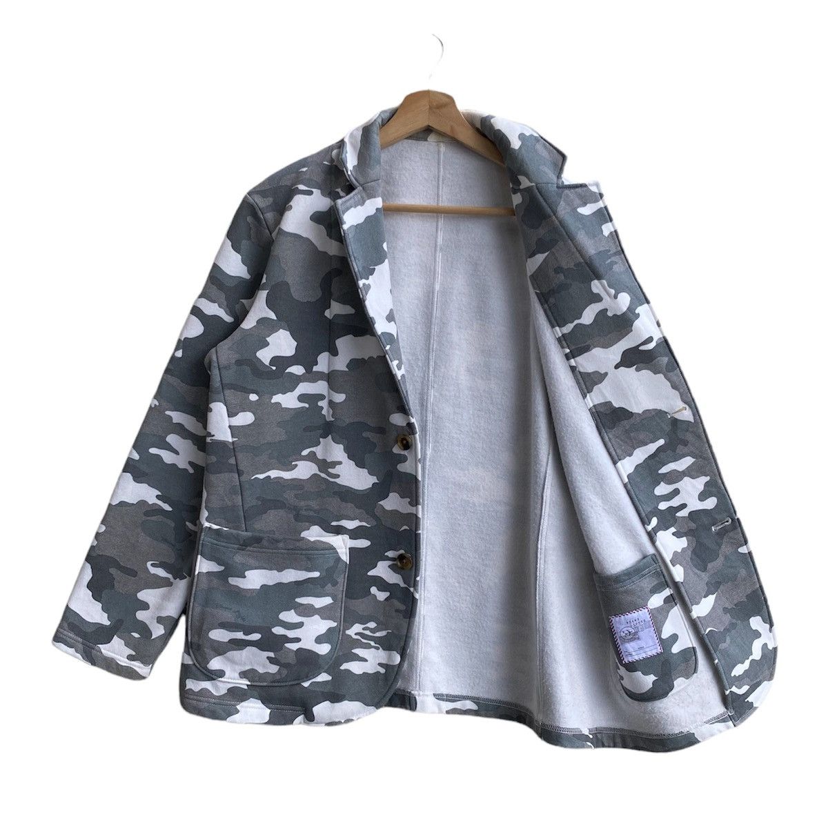 Beams Plus × Japanese Brand 💥Beam Light Camo Button Up LIght Jacket Size XL Size US XL / EU 56 / 4 - 6 Thumbnail