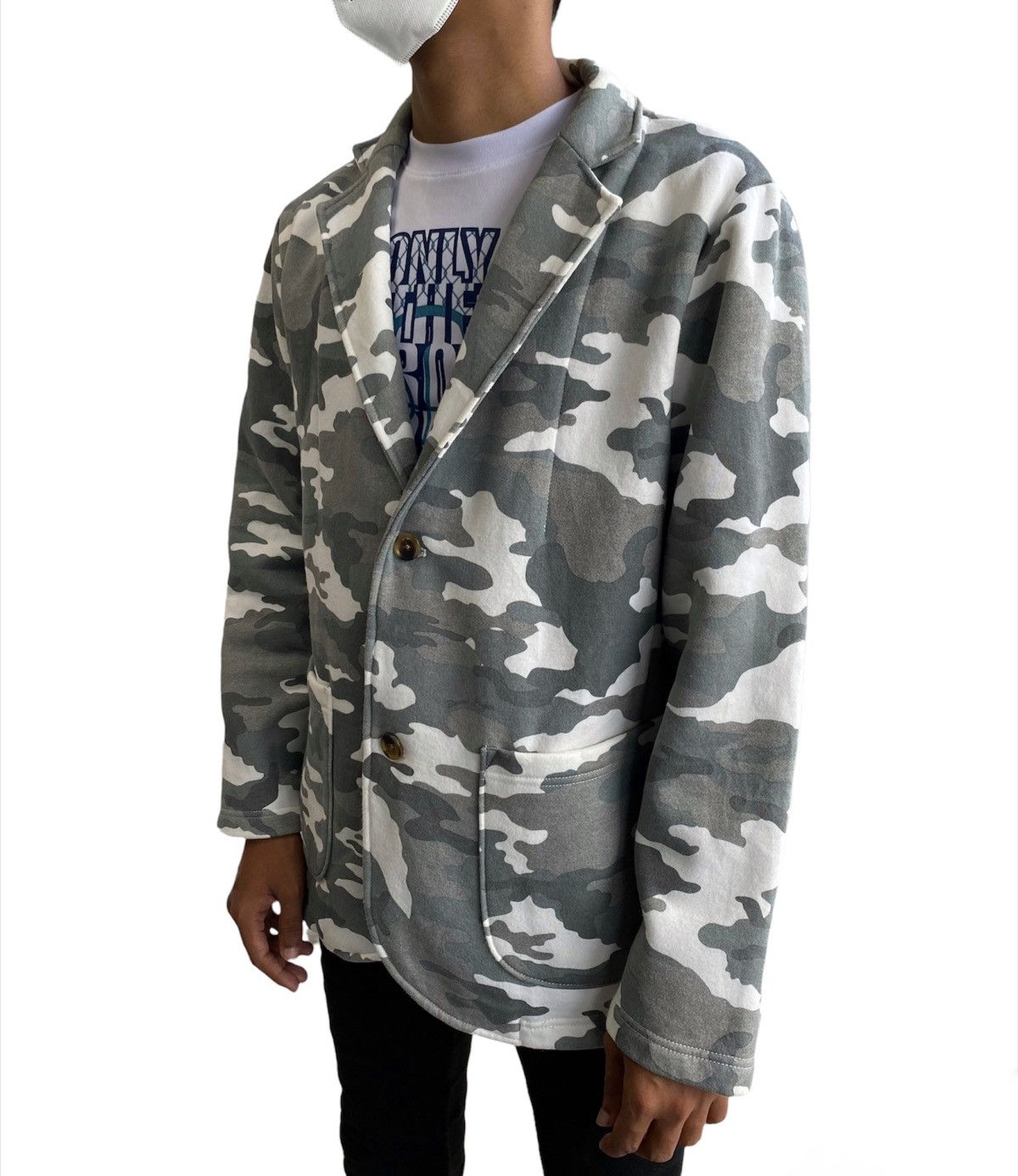 Beams Plus × Japanese Brand 💥Beam Light Camo Button Up LIght Jacket Size XL Size US XL / EU 56 / 4 - 3 Thumbnail