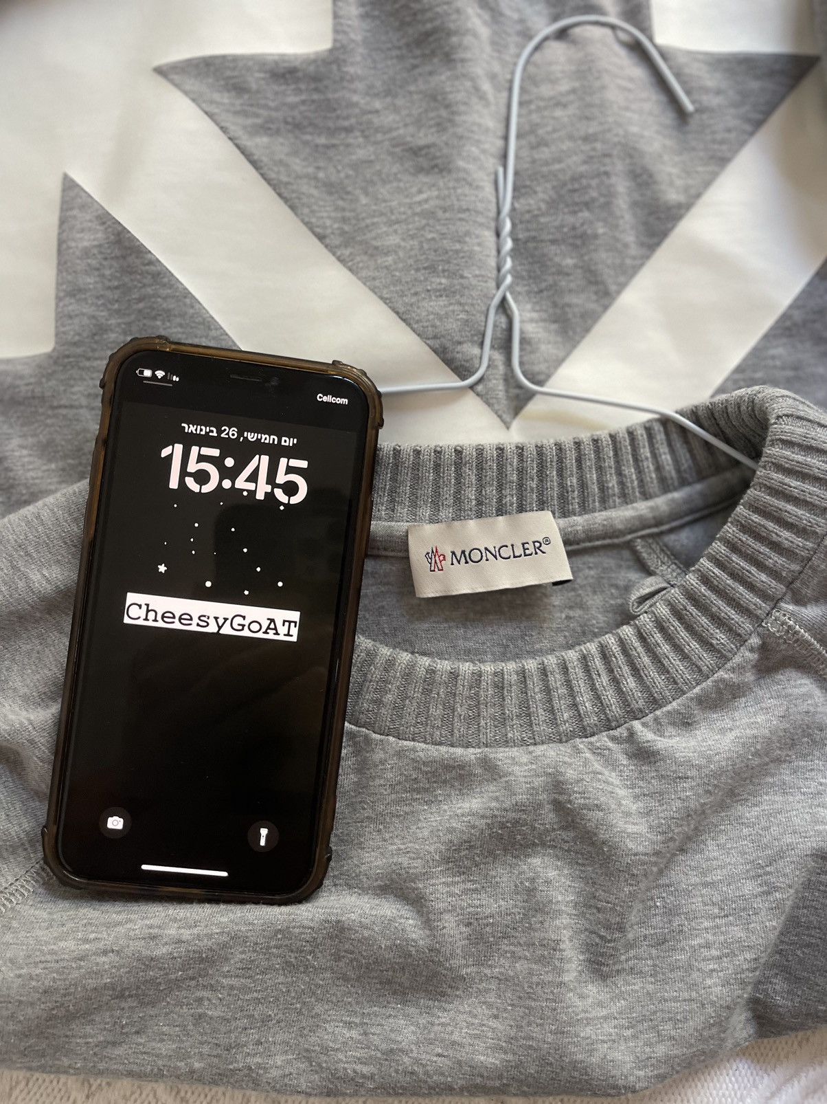 Moncler × Off-White Off white x moncler Long sleeve Size US M / EU 48-50 / 2 - 9 Thumbnail