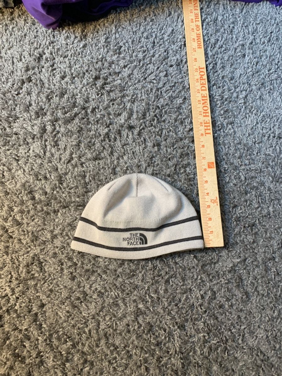The North Face × Vintage Vintage y2k The North face Beanie White Size ONE SIZE - 3 Thumbnail