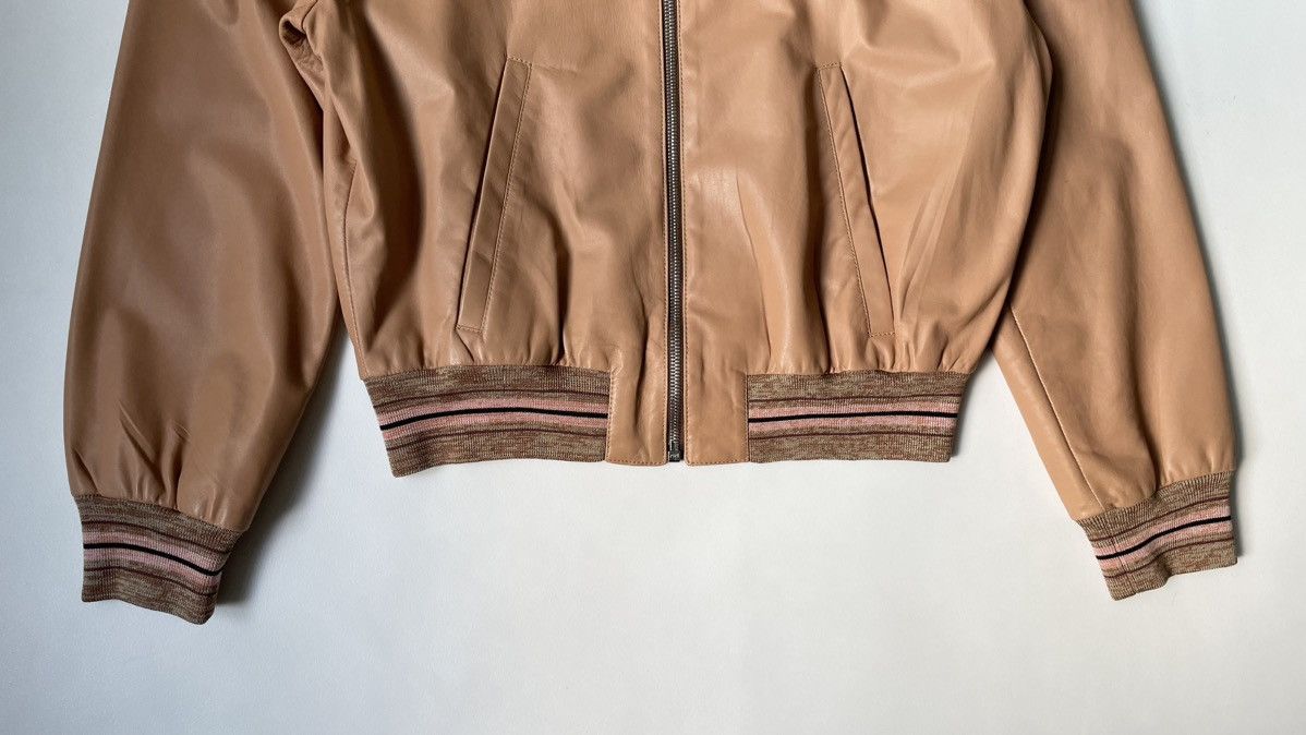Prada A/W 14 Peach Leather Jacket Size M / US 6-8 / IT 42-44 - 4 Thumbnail