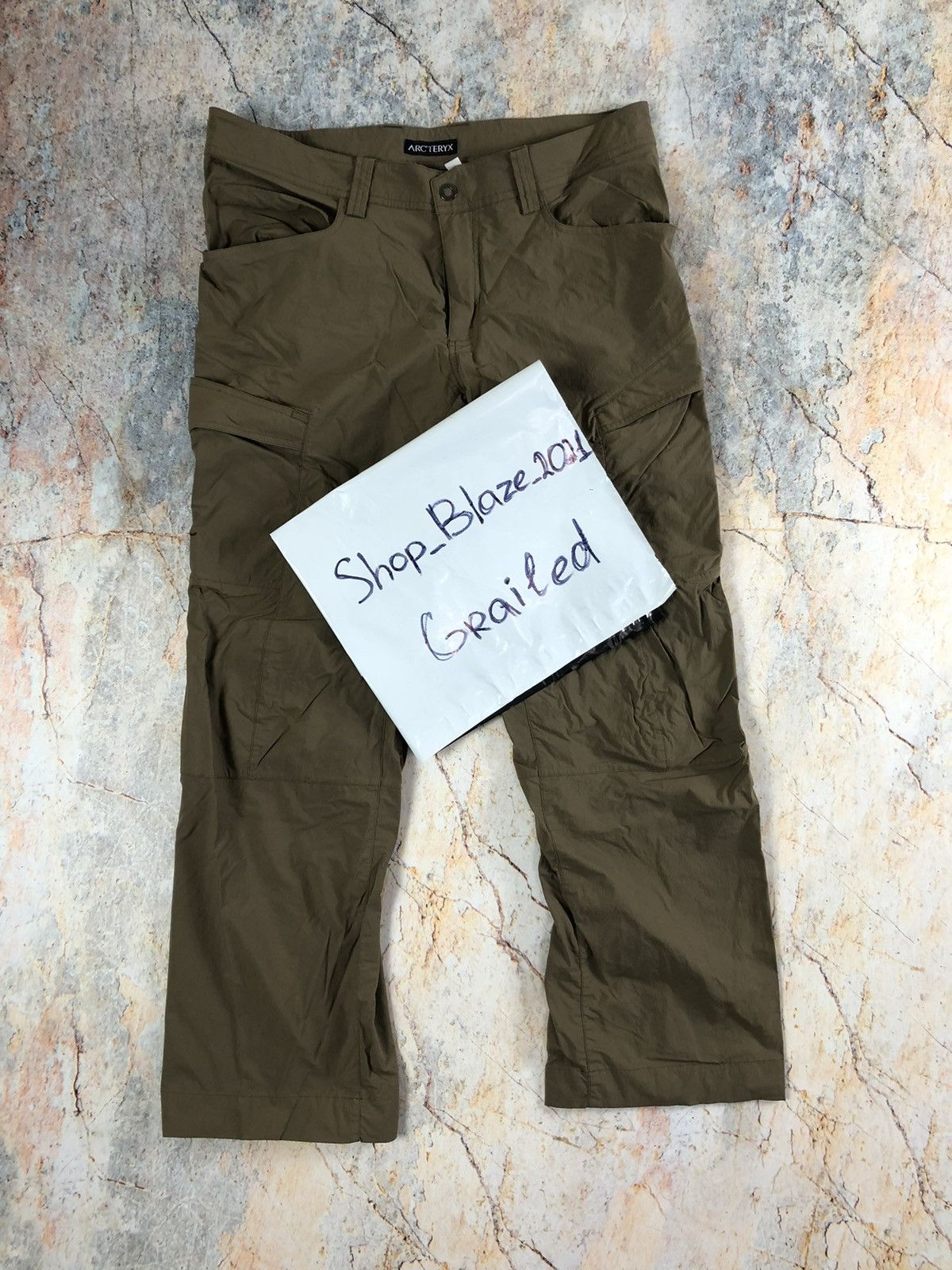 Arcteryx brown cargo pants