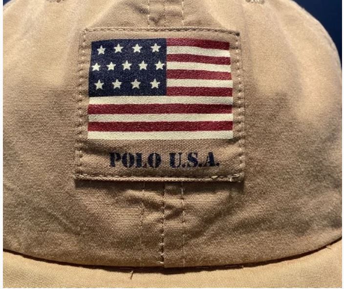 Polo Ralph Lauren Vintage Polo Ralph Lauren POLO USA Fitted Hat Cap Size 36 - 5 Thumbnail