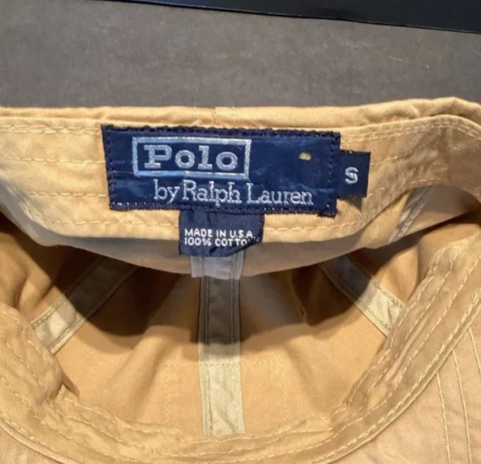 Polo Ralph Lauren Vintage Polo Ralph Lauren POLO USA Fitted Hat Cap Size 36 - 6 Thumbnail