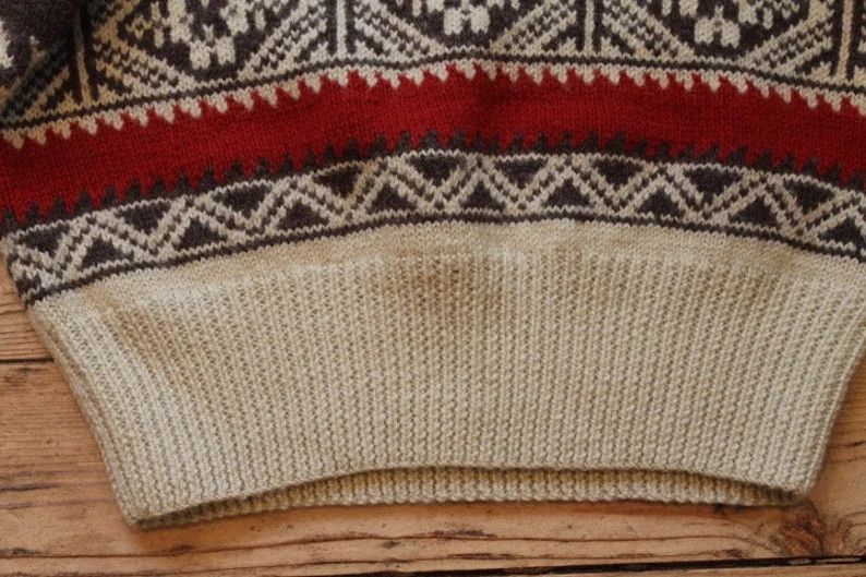 Polo Ralph Lauren Vintage Polo Ralph Lauren Reindeer Shawl Wool Sweater Size US XL / EU 56 / 4 - 8 Thumbnail