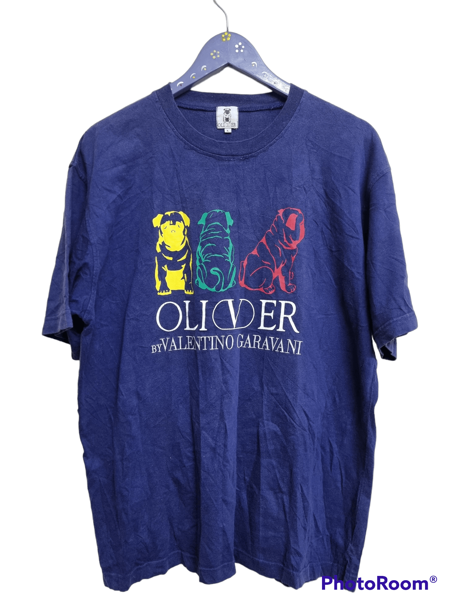 Vintage Oliver by Valentino Garavani graphic shirt