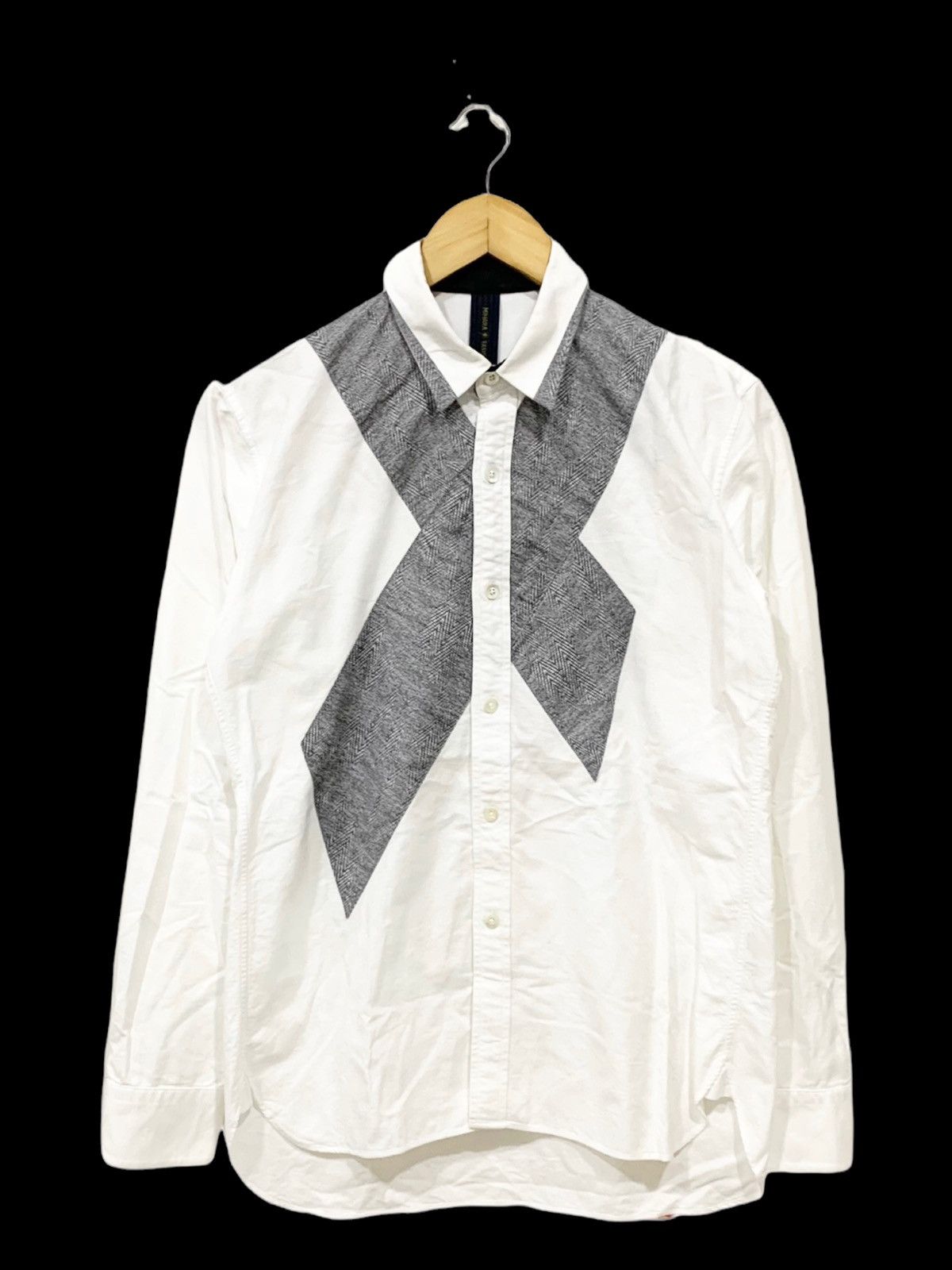 Designer × Japanese Brand × Maison MIHARA YASUHIRO MIHARA YASUHIRO JAPANESE BRAND LONG SLEEVE SHIRT BUTTON UP Size US S / EU 44-46 / 1 - 1 Thumbnail