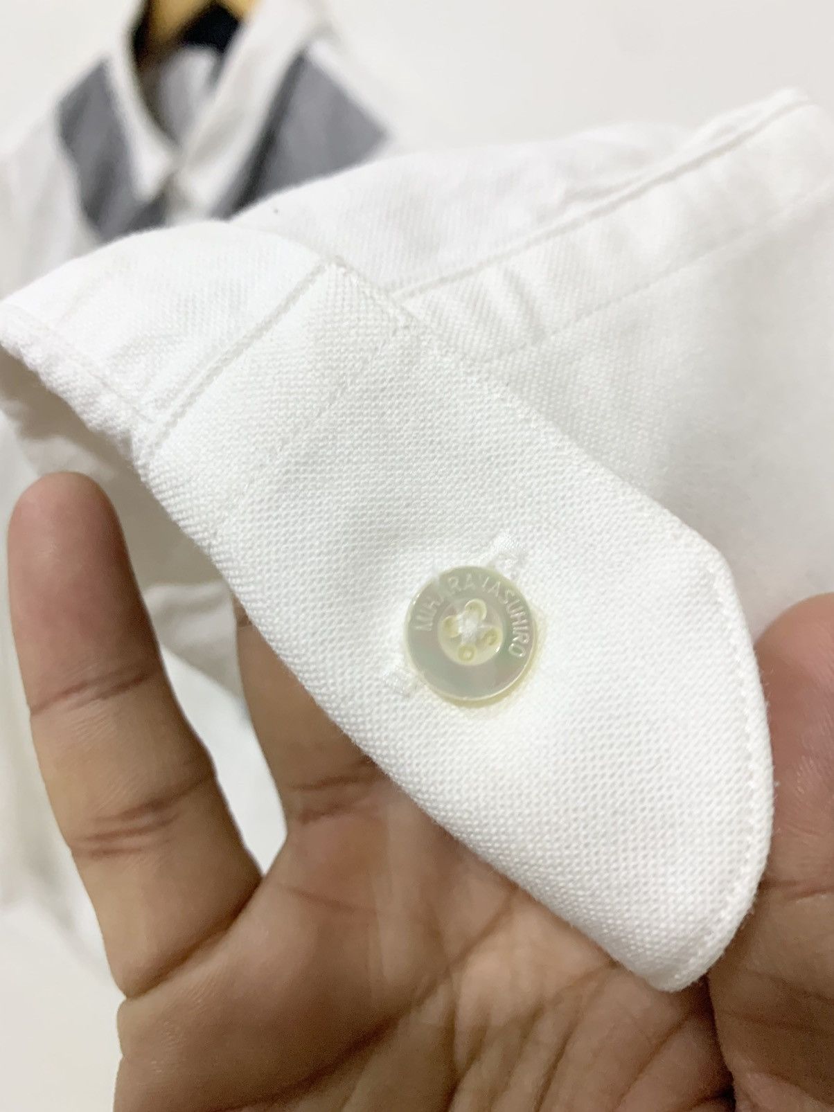 Designer × Japanese Brand × Maison MIHARA YASUHIRO MIHARA YASUHIRO JAPANESE BRAND LONG SLEEVE SHIRT BUTTON UP Size US S / EU 44-46 / 1 - 8 Thumbnail