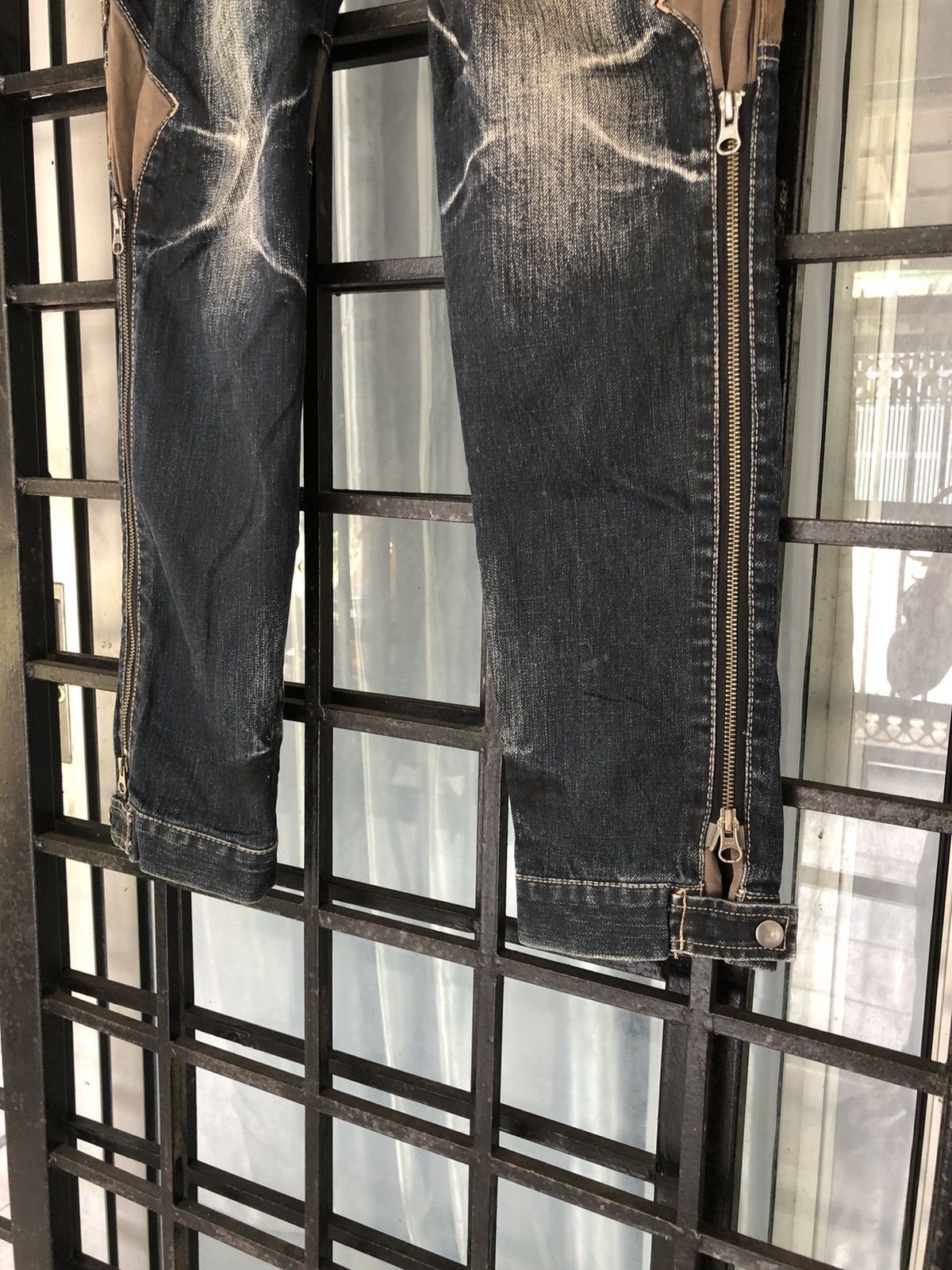 PPFM Bondage jeans PPFM tactical zipper and pocket nice design Size US 31 - 5 Thumbnail