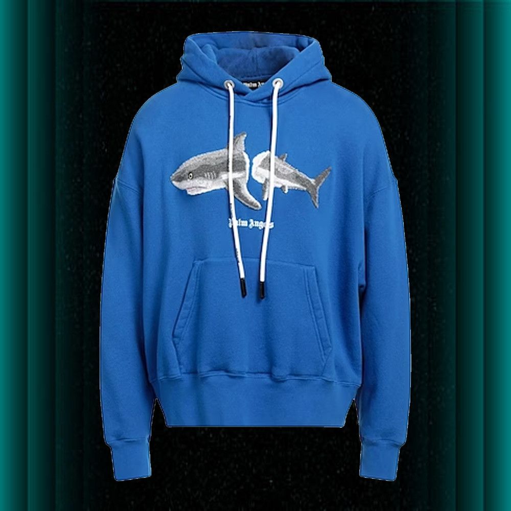 Palm Angels ooy1o0123 Hooded sweatshirts in Blue Size US M / EU 48-50 / 2 - 1 Thumbnail