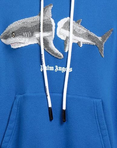 Palm Angels ooy1o0123 Hooded sweatshirts in Blue Size US M / EU 48-50 / 2 - 2 Thumbnail