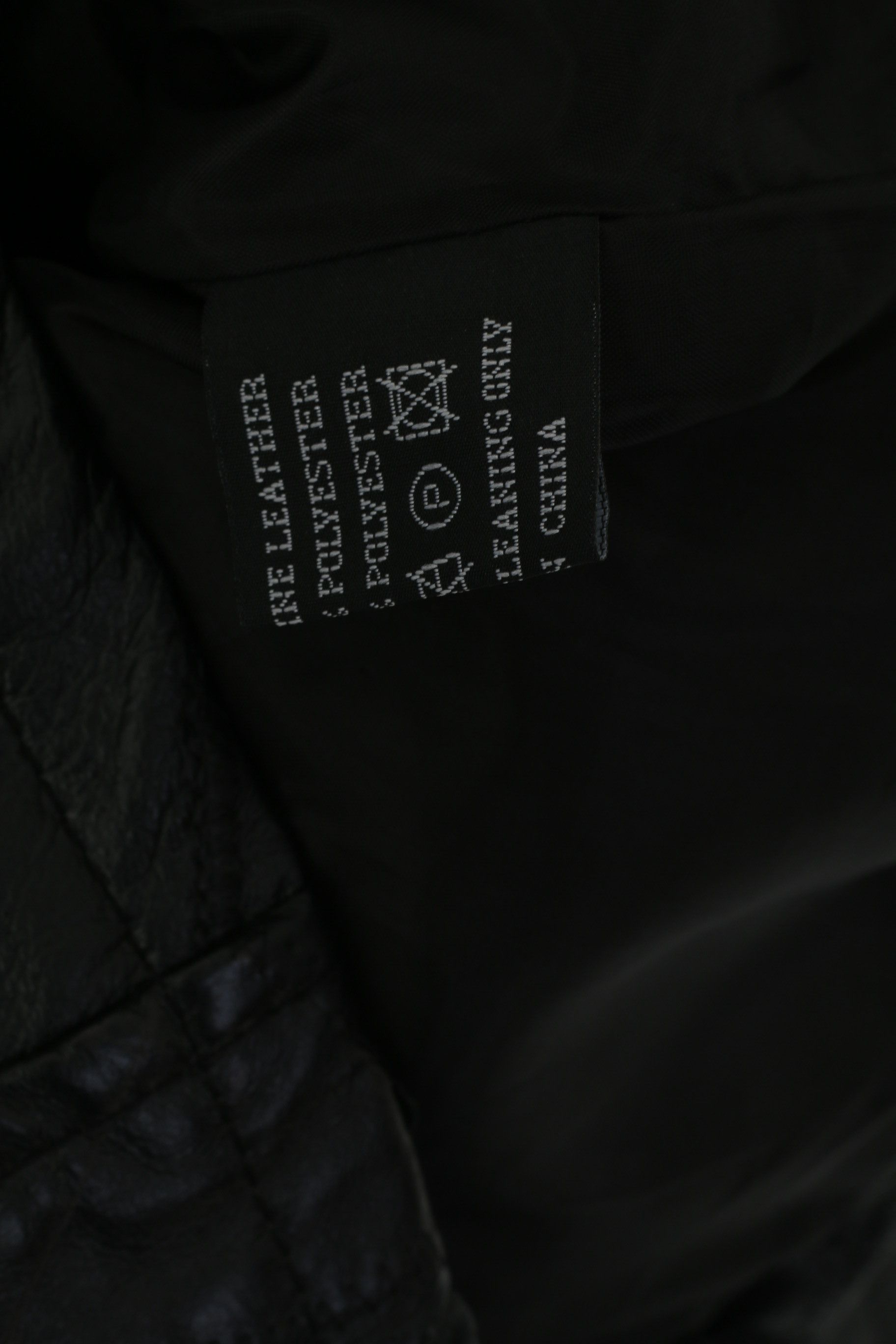 Vintage Leather Works Women XXL Jacket Black Patchwork 2147 Size XXL / US 16-18 / IT 52-54 - 5 Thumbnail