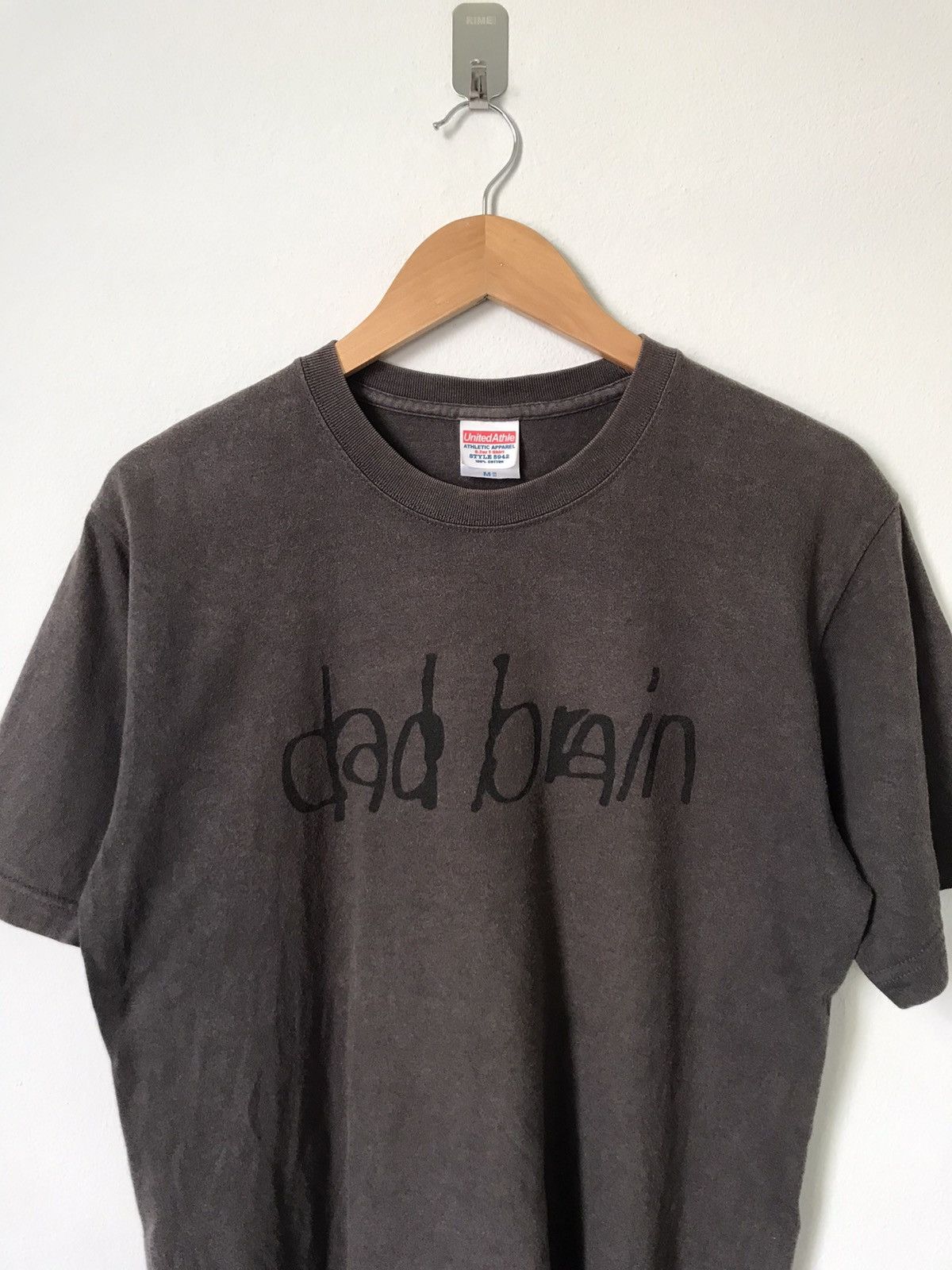 Band Tees × Vintage VINTAGE PARODY BAND TEE “DAD BRAIN” - BAD BRAIN Size US M / EU 48-50 / 2 - 3 Thumbnail