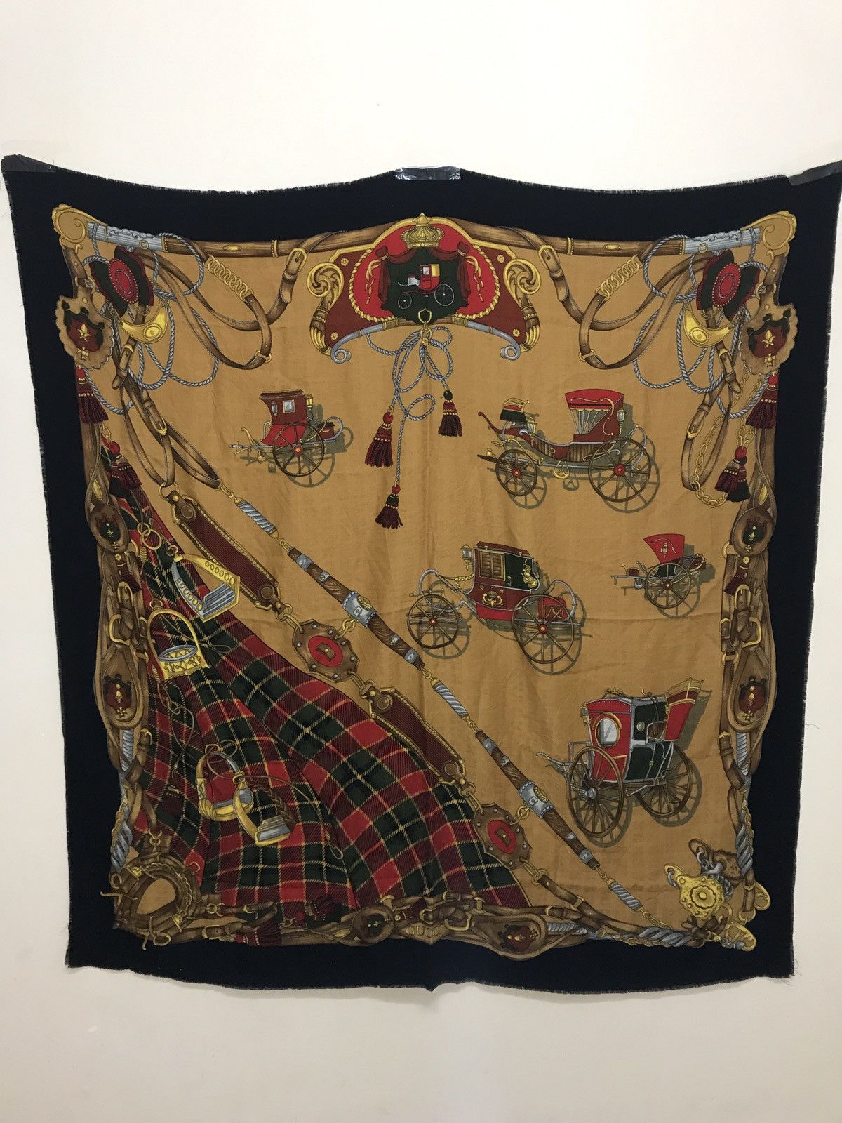 Gucci GUCCI WOOL/SILK MONOGRAMMED MADE IN ITALY Size 46 - 1 Thumbnail