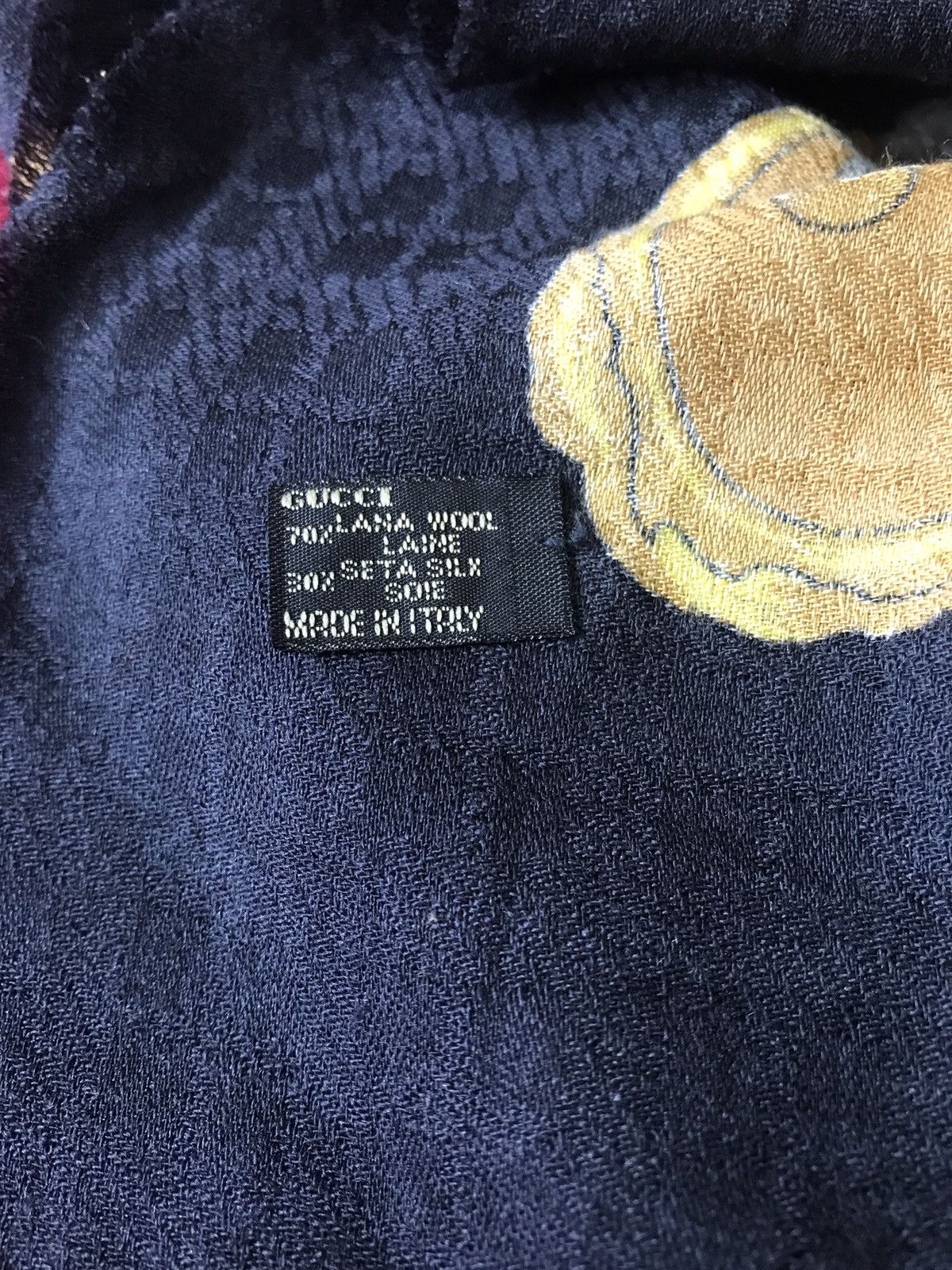 Gucci GUCCI WOOL/SILK MONOGRAMMED MADE IN ITALY Size 46 - 5 Thumbnail
