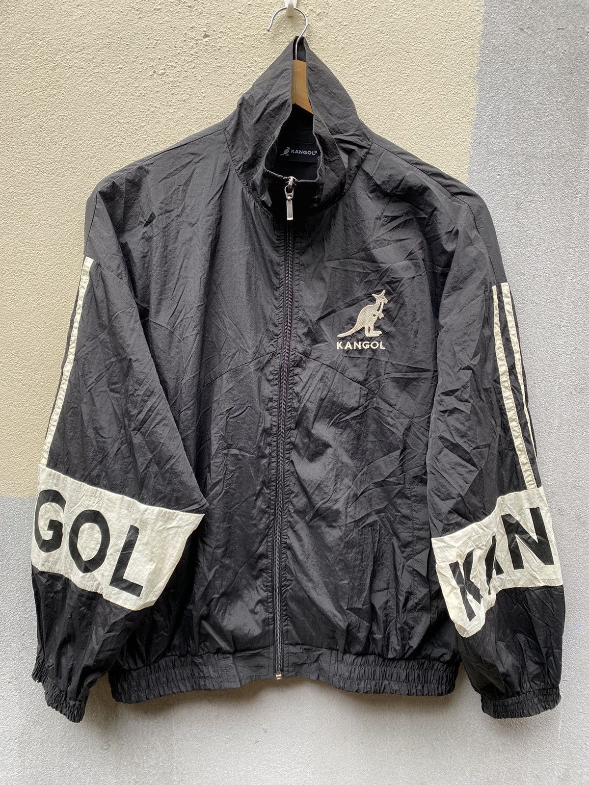 Kangol Kangol Windbreaker Light Black Jackets Size US M / EU 48-50 / 2 - 1 Thumbnail