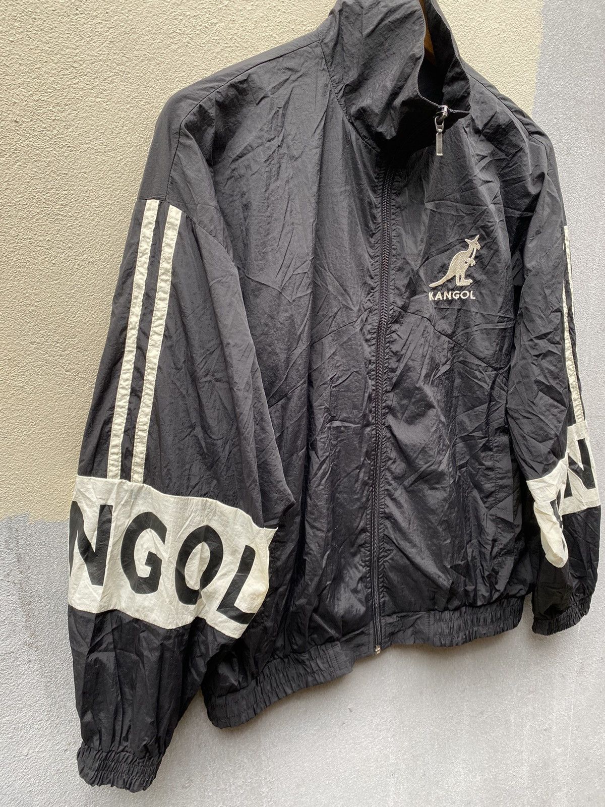 Kangol Kangol Windbreaker Light Black Jackets Size US M / EU 48-50 / 2 - 3 Thumbnail