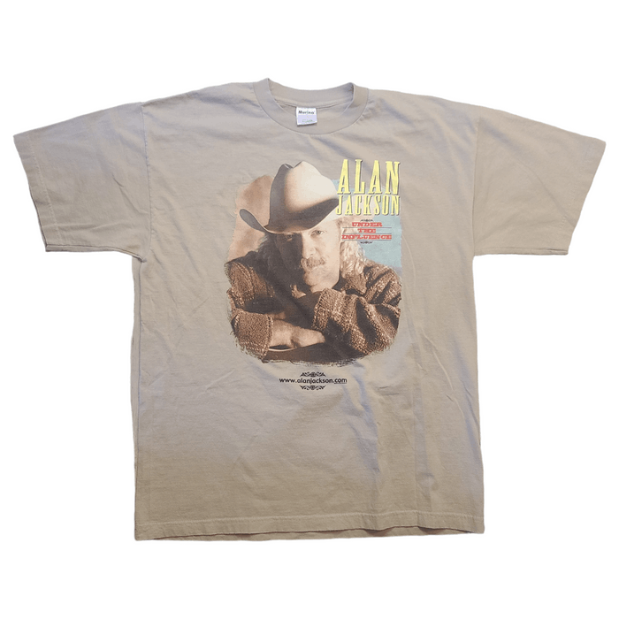 Vintage Vintage 2000 Alan Jackson Under The Influence Tour Shirt Grailed