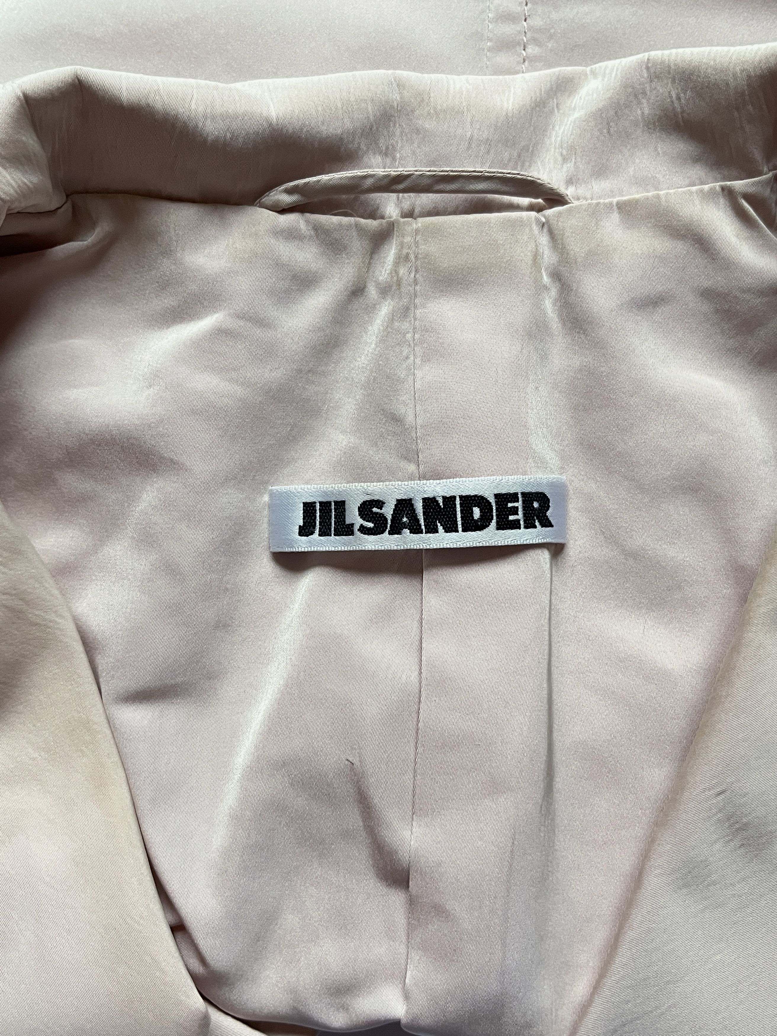 Jil Sander ⚡️QUICK SALE⚡️2000's Jil Sander Pale Pink Blazer Jacket Size M / US 6-8 / IT 42-44 - 3 Thumbnail