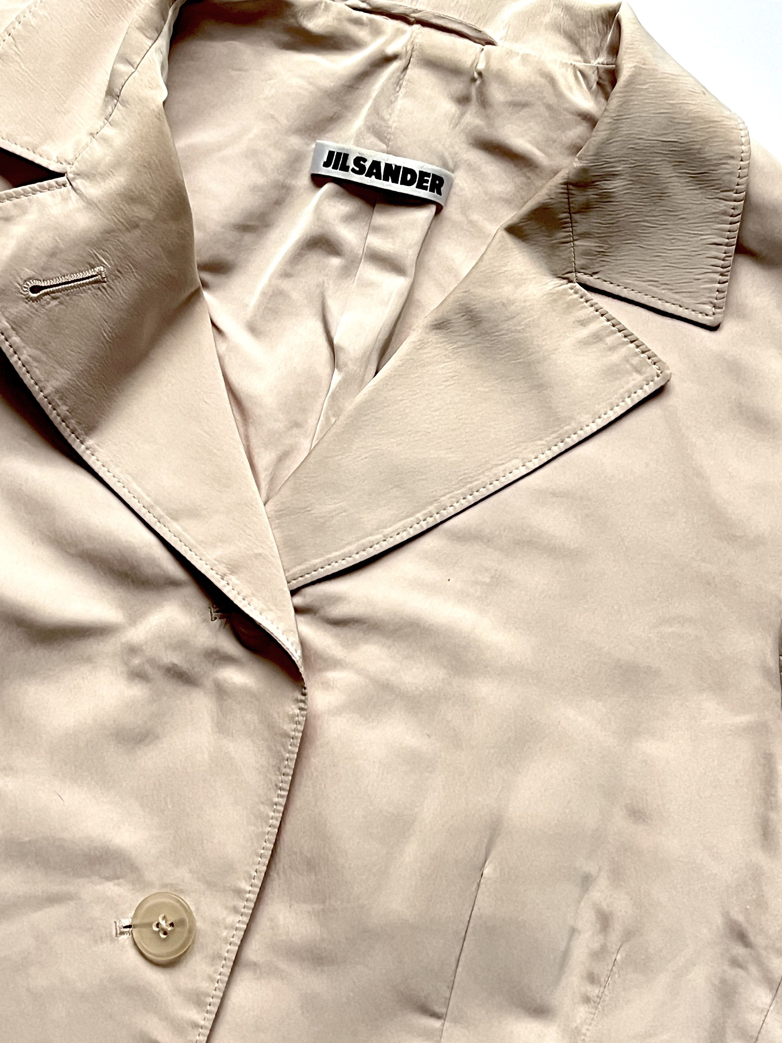 Jil Sander ⚡️QUICK SALE⚡️2000's Jil Sander Pale Pink Blazer Jacket Size M / US 6-8 / IT 42-44 - 6 Thumbnail