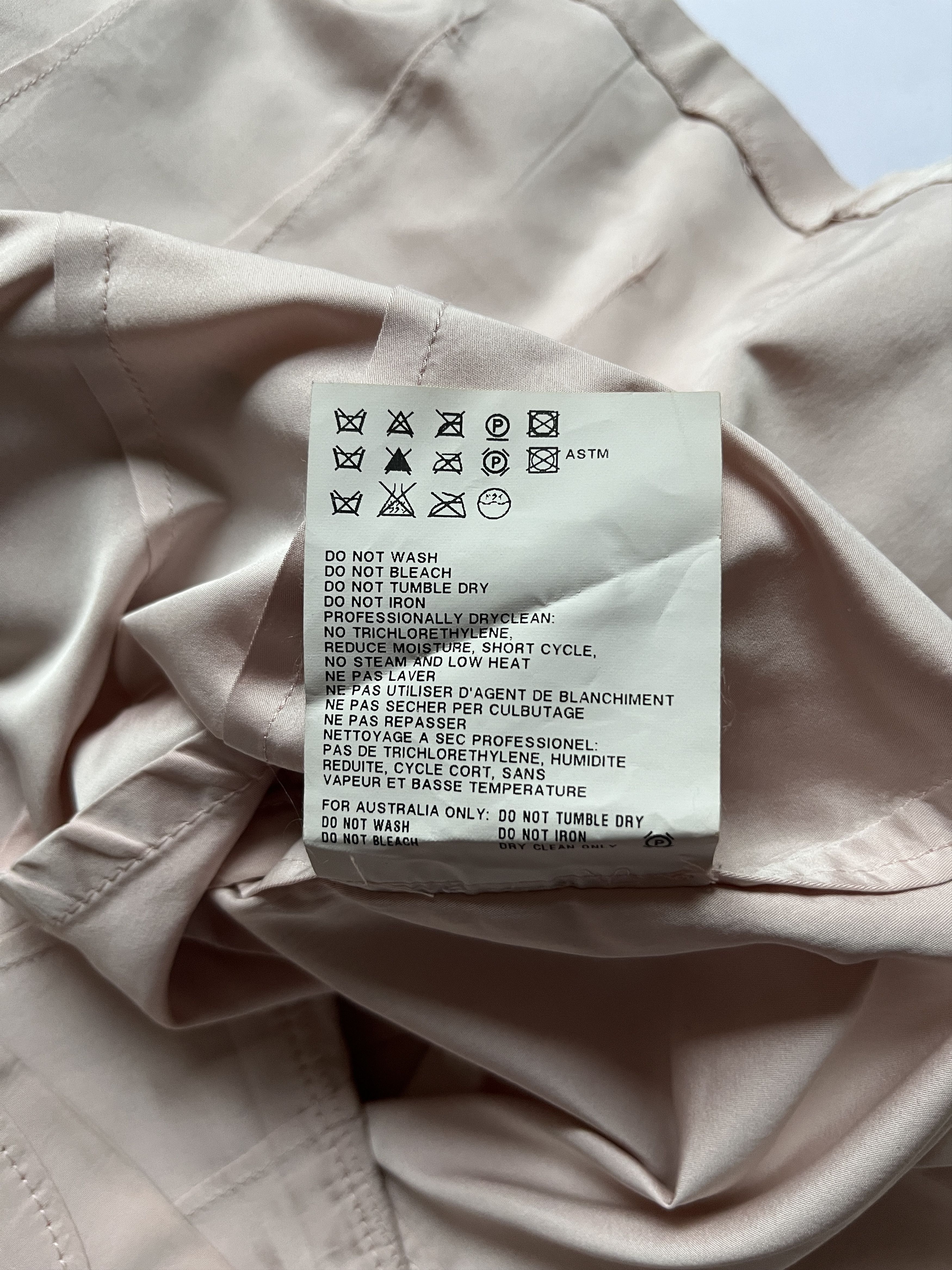 Jil Sander ⚡️QUICK SALE⚡️2000's Jil Sander Pale Pink Blazer Jacket Size M / US 6-8 / IT 42-44 - 5 Thumbnail
