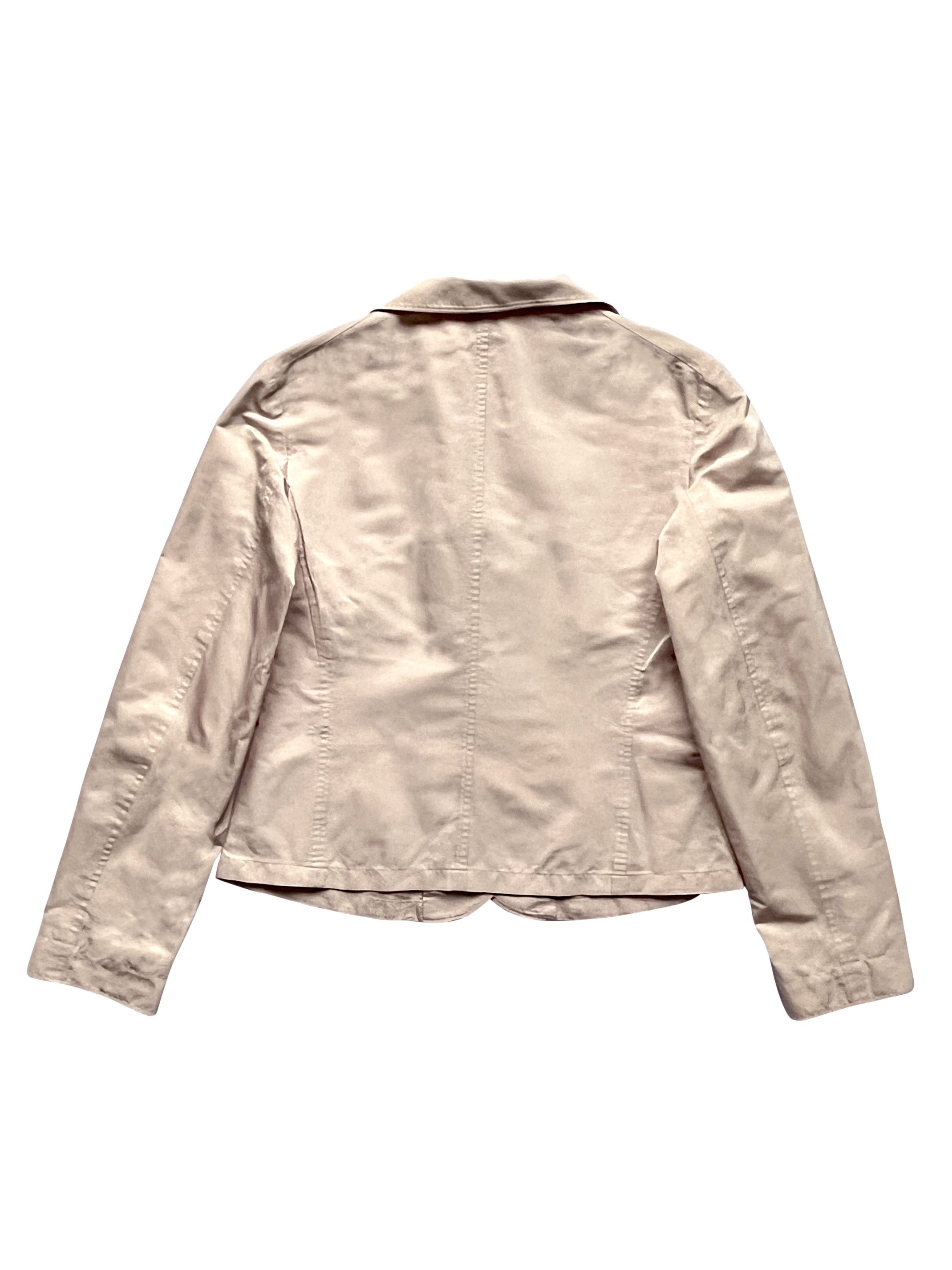 Jil Sander ⚡️QUICK SALE⚡️2000's Jil Sander Pale Pink Blazer Jacket Size M / US 6-8 / IT 42-44 - 2 Thumbnail