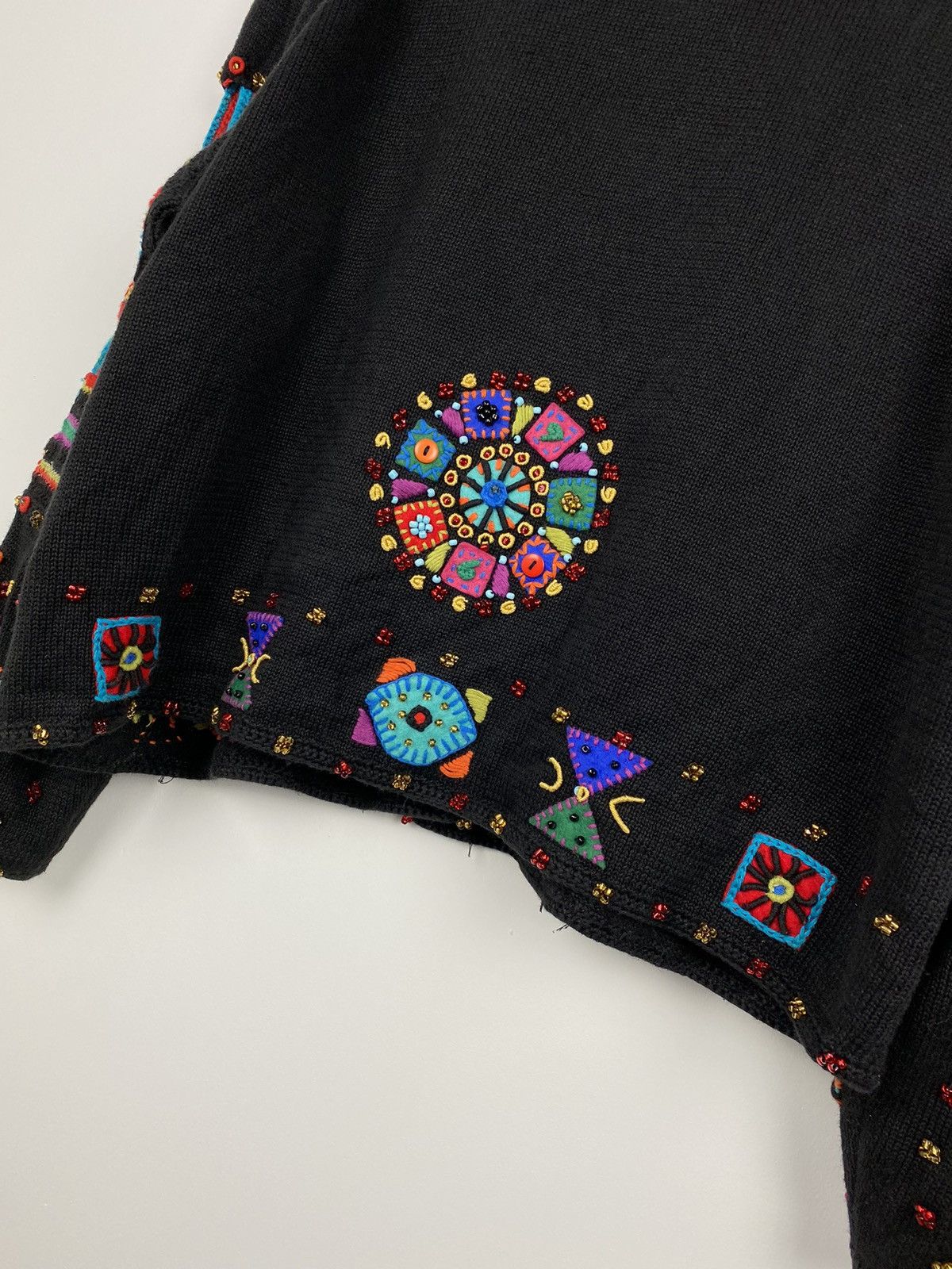 Vintage Vintage 1993 Michael Simon New York Cardigan Y2K Coogi Size M / US 6-8 / IT 42-44 - 8 Thumbnail