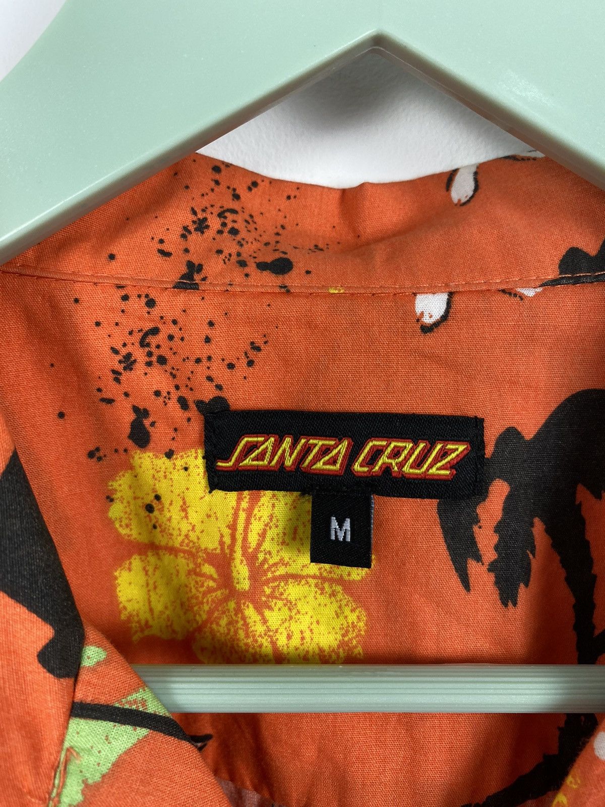 Santa Cruz Skateboards Vintage Santa Cruz Hawaiian Print Shirt Billabong Mambo Size US M / EU 48-50 / 2 - 5 Thumbnail