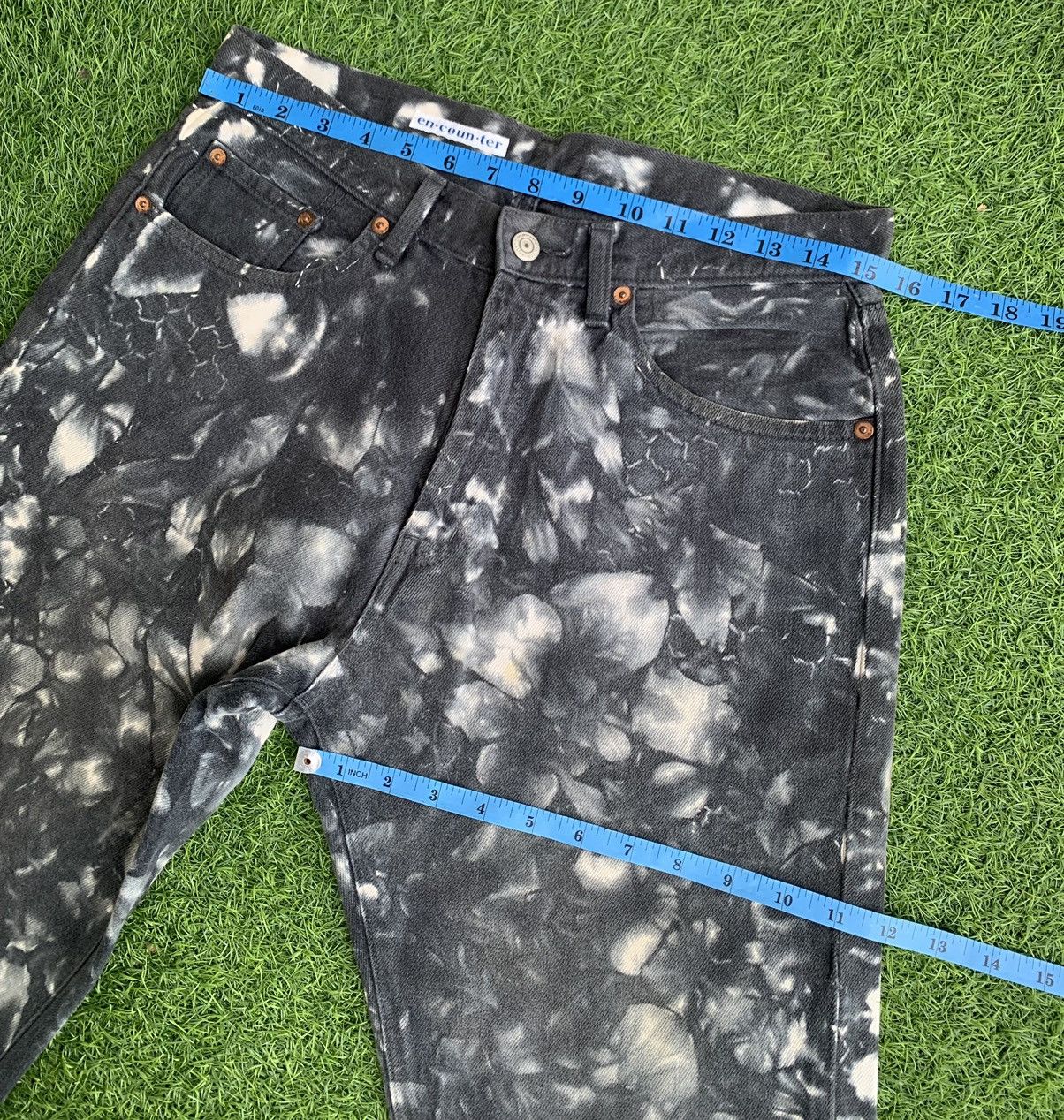 Japanese Brand Japanese Brand En Coun Ter Jeans Tye Dye Size US 30 / EU 46 - 15 Thumbnail