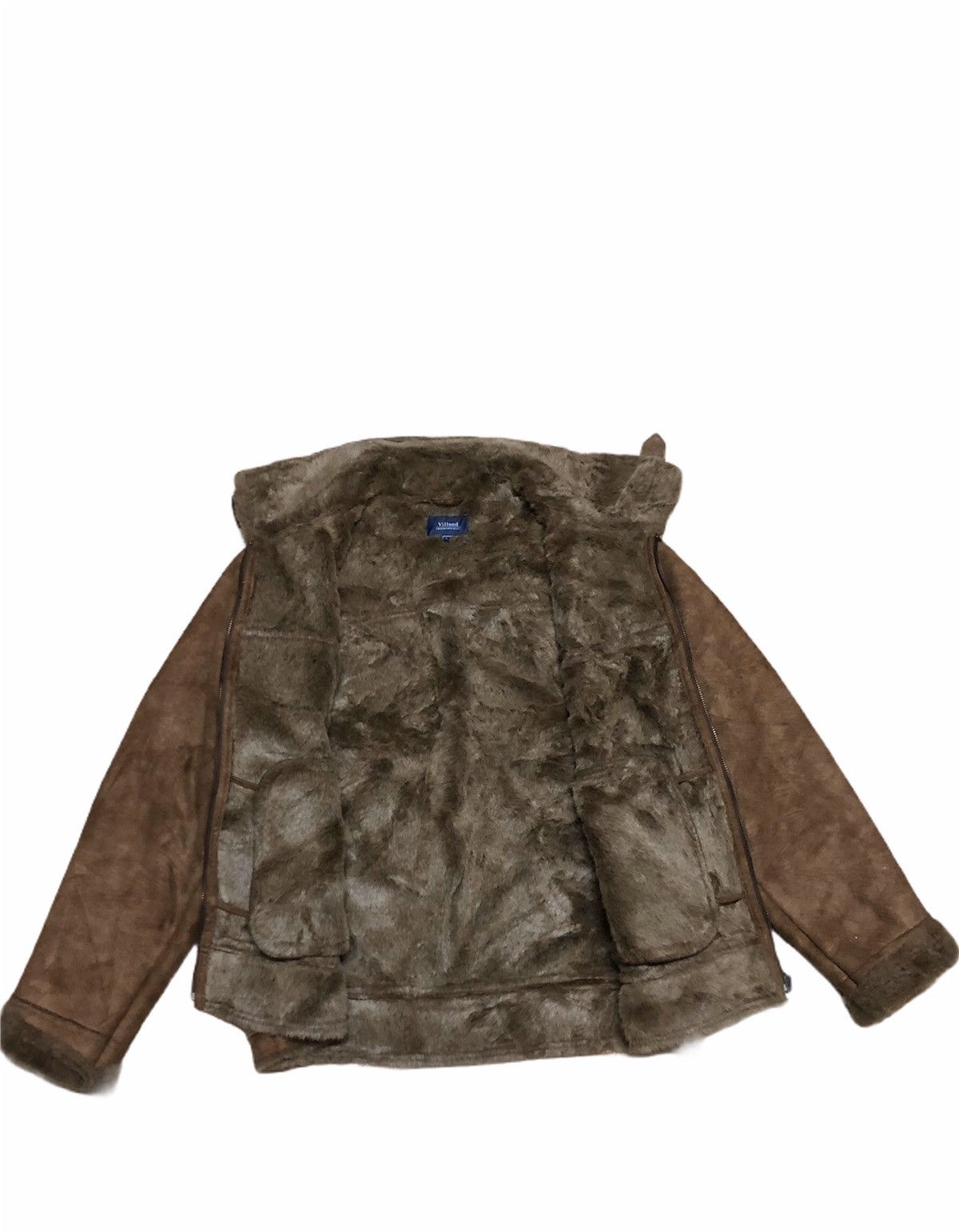 Branded Leather × Japanese Brand Winter Faux Fur Shearling Leather Jacket Size US M / EU 48-50 / 2 - 4 Thumbnail