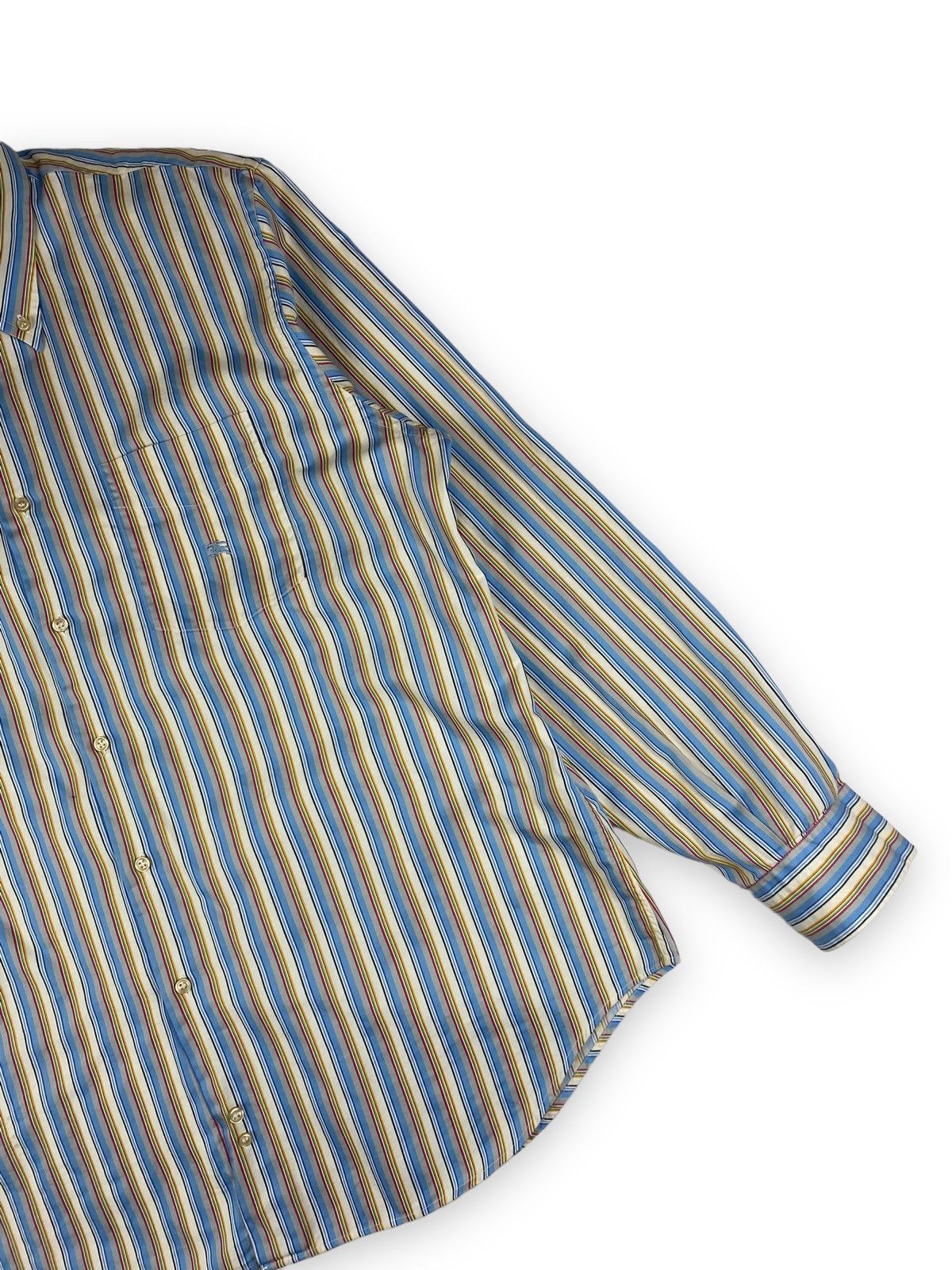Burberry Mens Vintage Burberry London Shirt Long Sleeve Size L Size US L / EU 52-54 / 3 - 3 Thumbnail