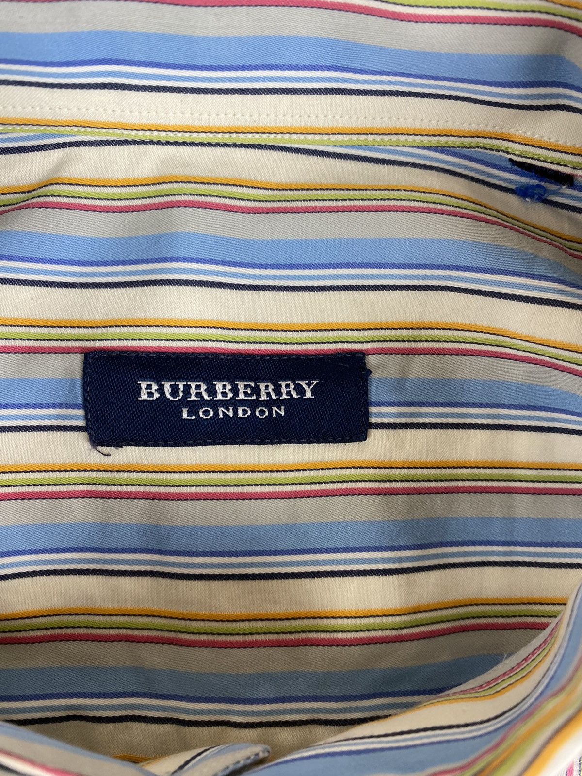 Burberry Mens Vintage Burberry London Shirt Long Sleeve Size L Size US L / EU 52-54 / 3 - 5 Thumbnail
