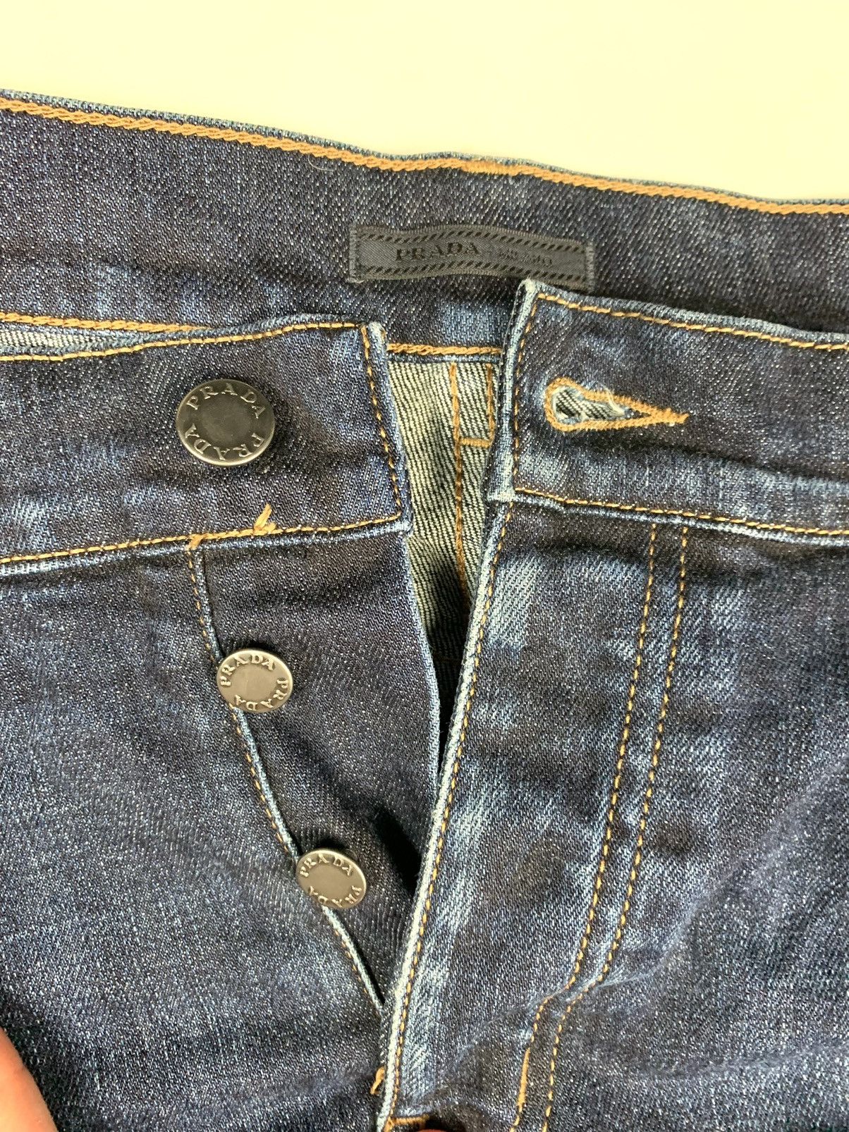 Prada Vintage Prada Tight Fit Jeans Size US 34 / EU 50 - 5 Thumbnail