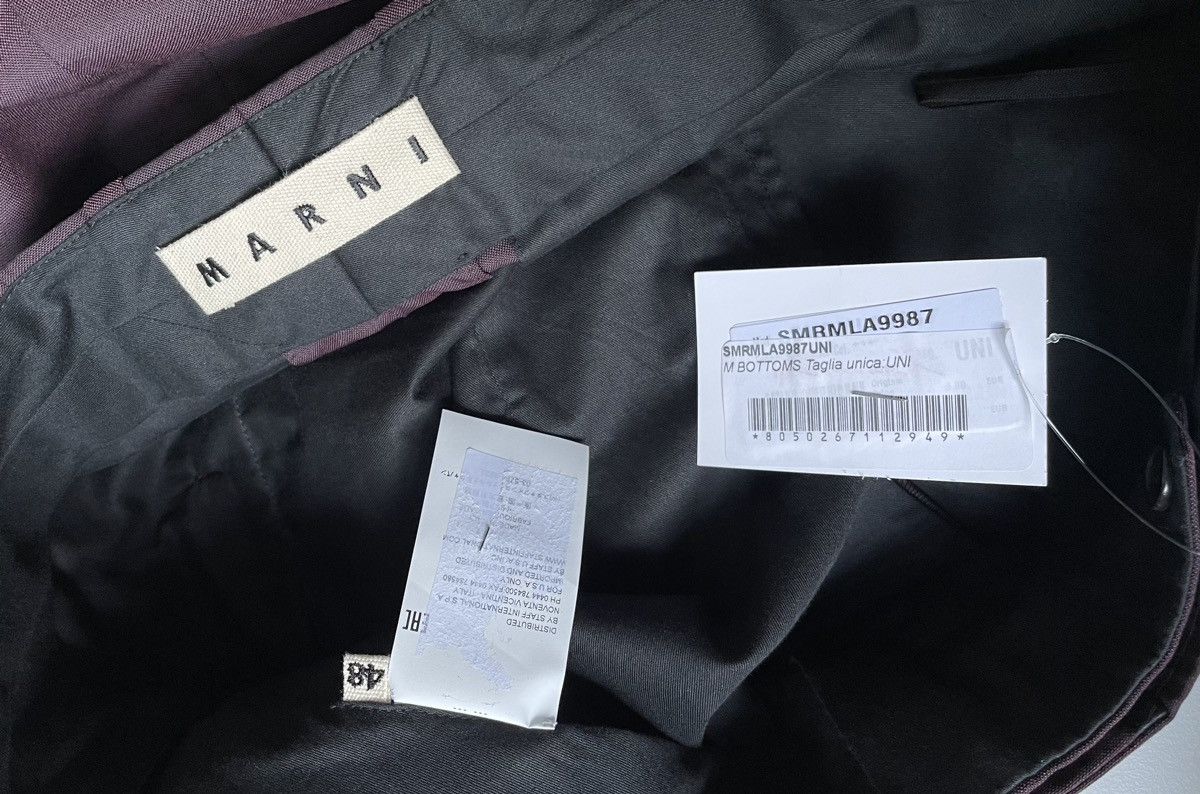 Marni S/S 16 Sample Side Stripe Trousers Size US 32 / EU 48 - 3 Thumbnail