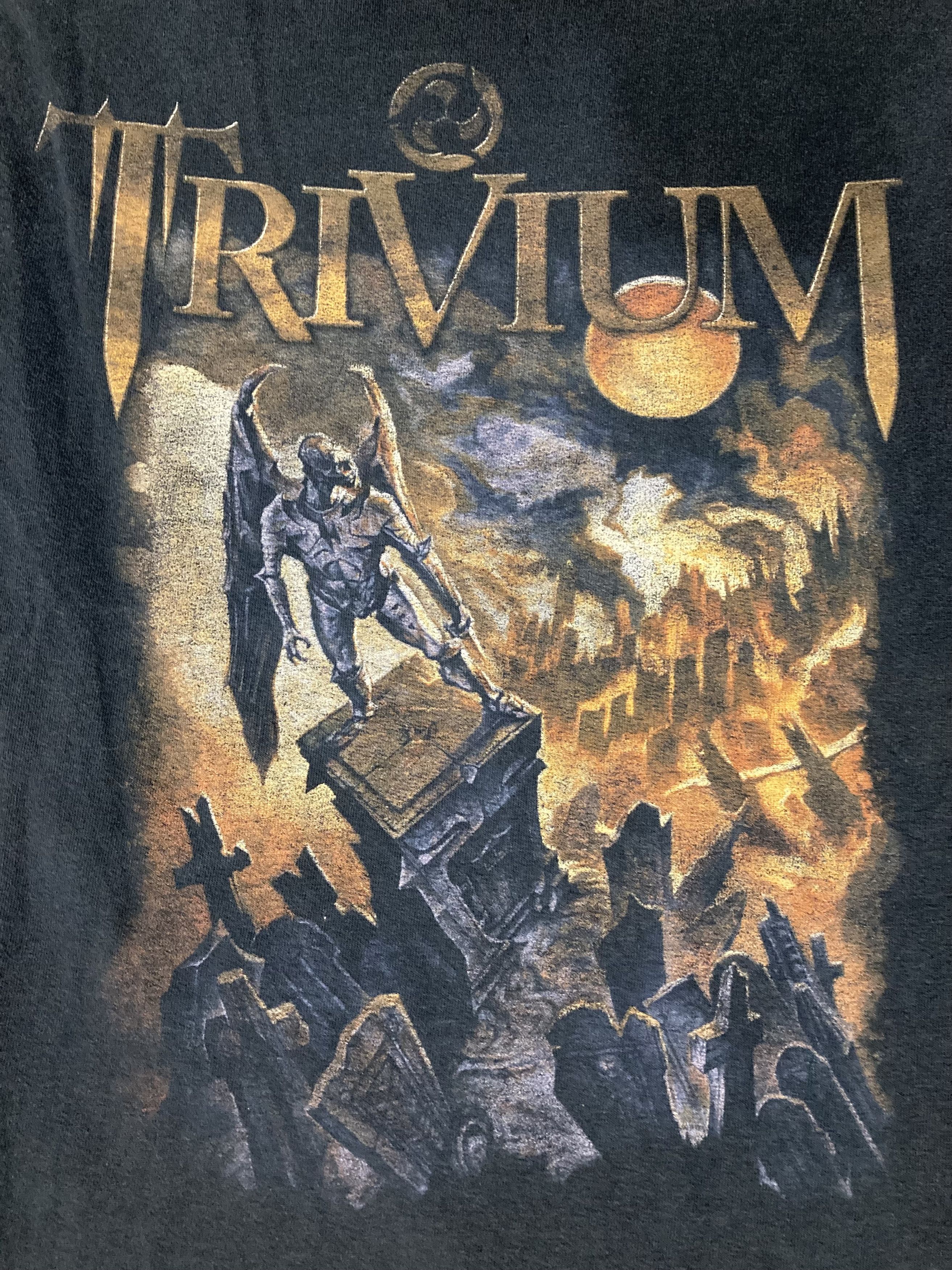 Band Tees Rare Vintage Trivium Band Tee Size US L / EU 52-54 / 3 - 3 Thumbnail