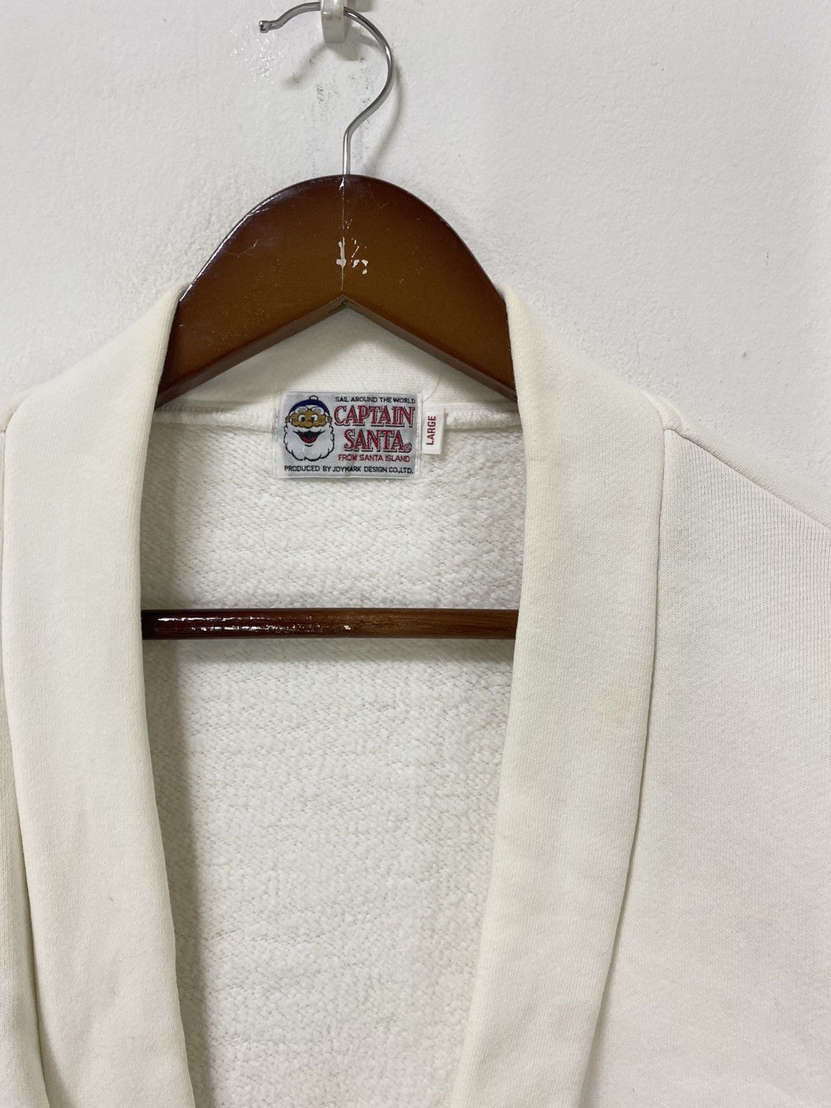 Vintage Vintage 90’s Captain Santa Cardigan Jacket Nice Design Size US L / EU 52-54 / 3 - 3 Thumbnail