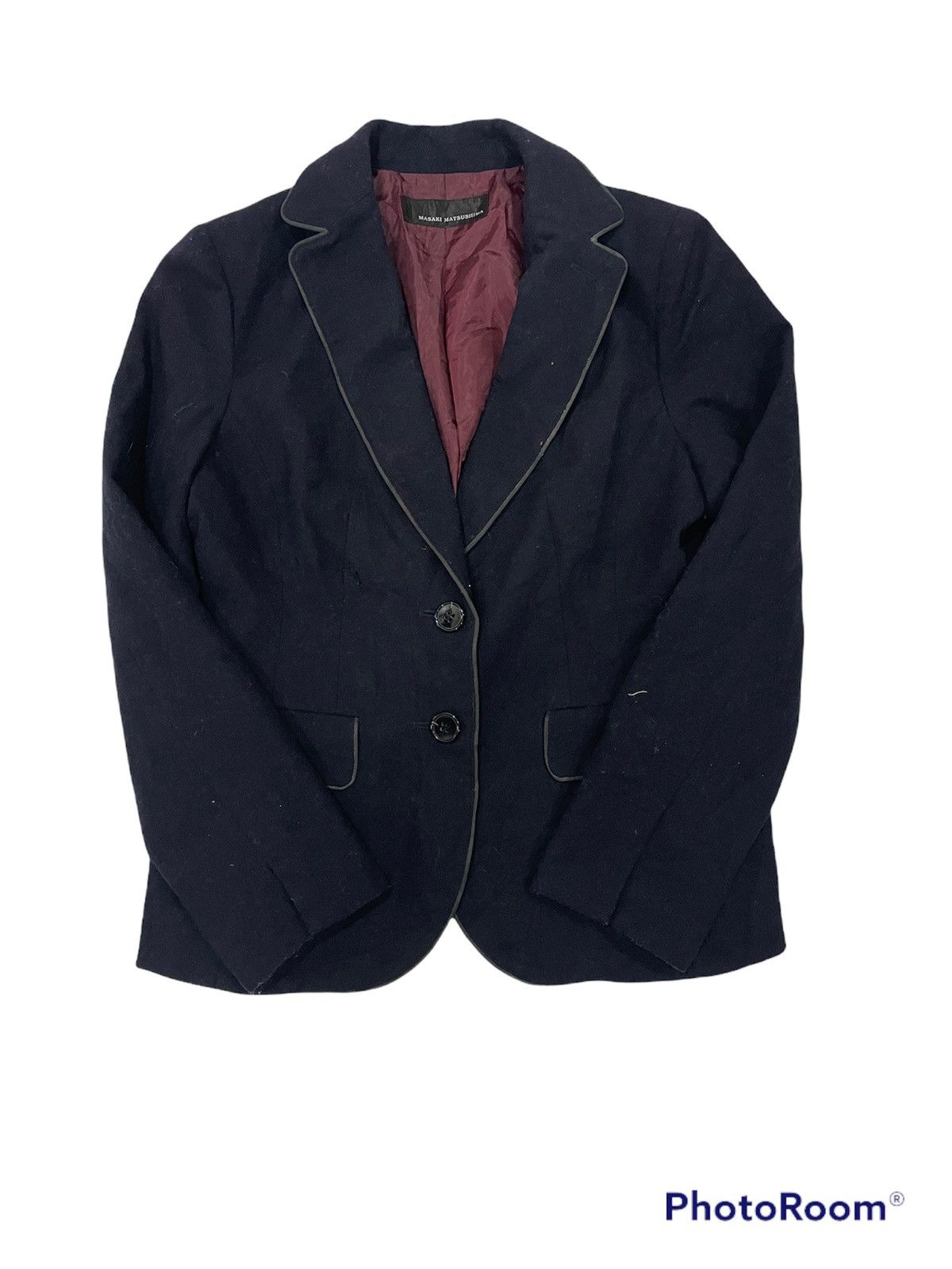 Masaki Matsushima Masaki Matsushima Blazer Japanese designer collection Size 34S - 1 Thumbnail