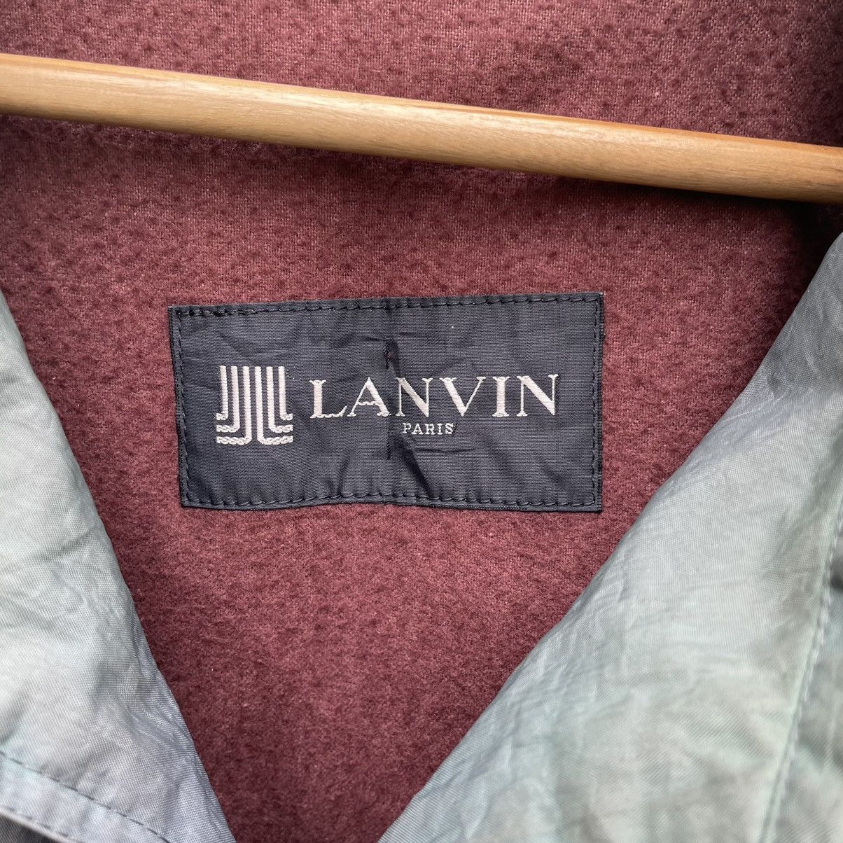 Lanvin × Vintage 💥 LANVIN PARIS LINEN TRENCH COAT JACKET Size US M / EU 48-50 / 2 - 8 Thumbnail