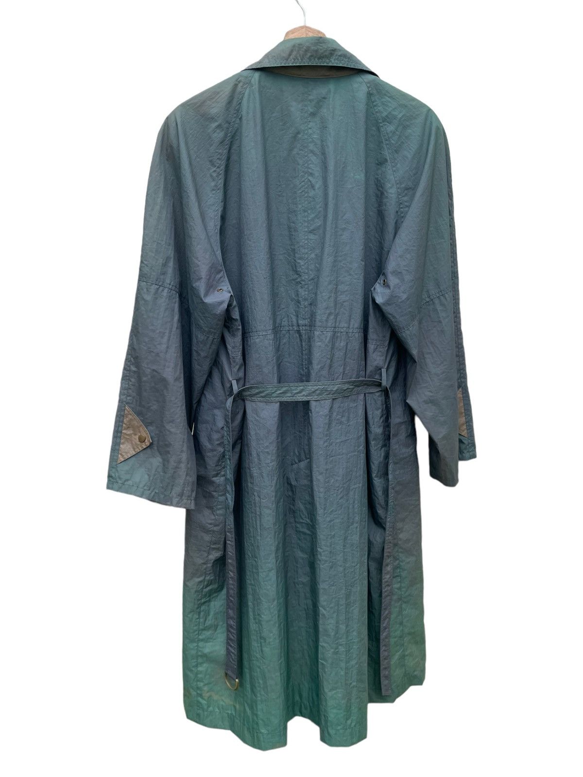 Lanvin × Vintage 💥 LANVIN PARIS LINEN TRENCH COAT JACKET Size US M / EU 48-50 / 2 - 6 Thumbnail