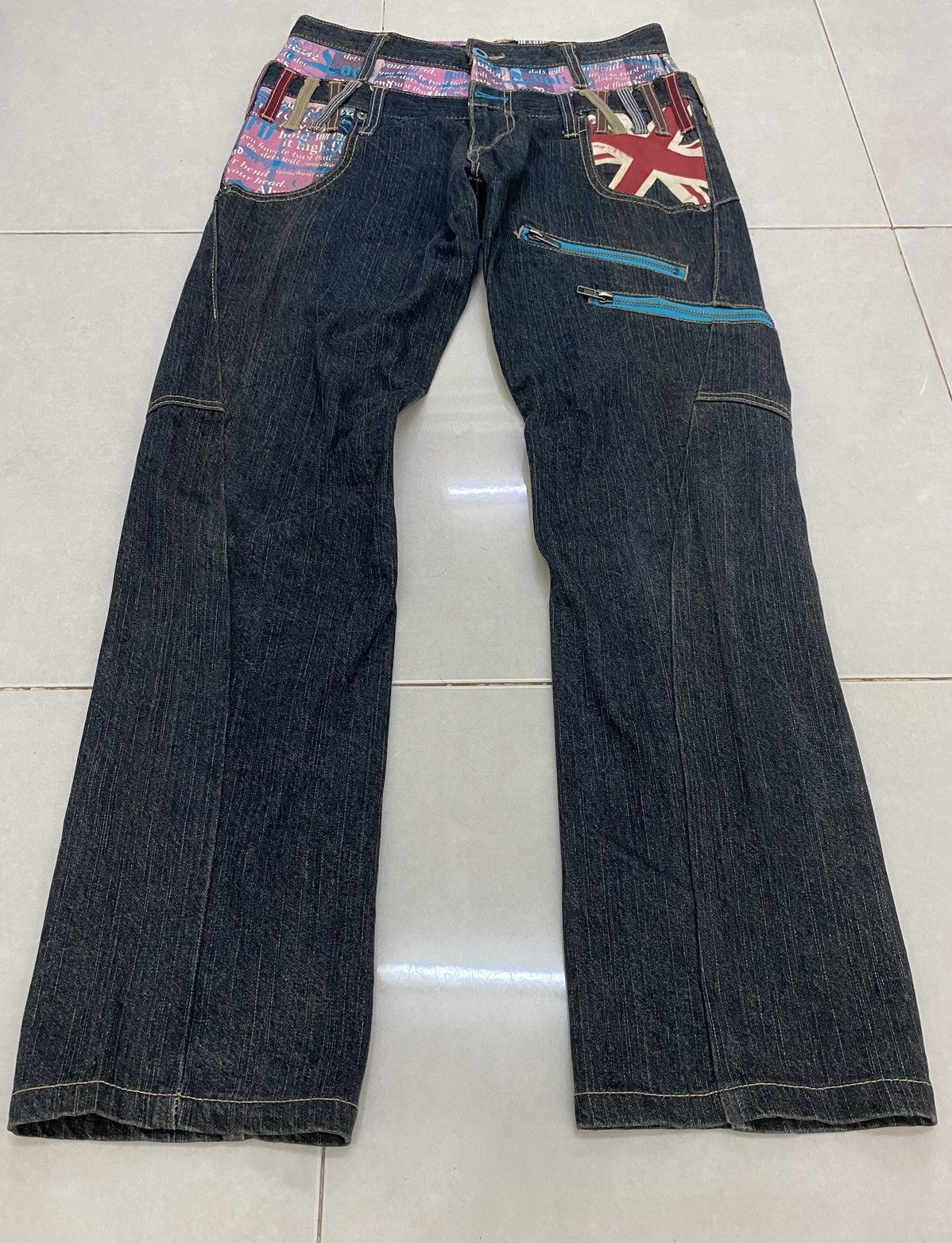 Japanese Brand Japanese Brand Patina Double Waist Twist Denim Pants Size US 28 / EU 44 - 4 Thumbnail