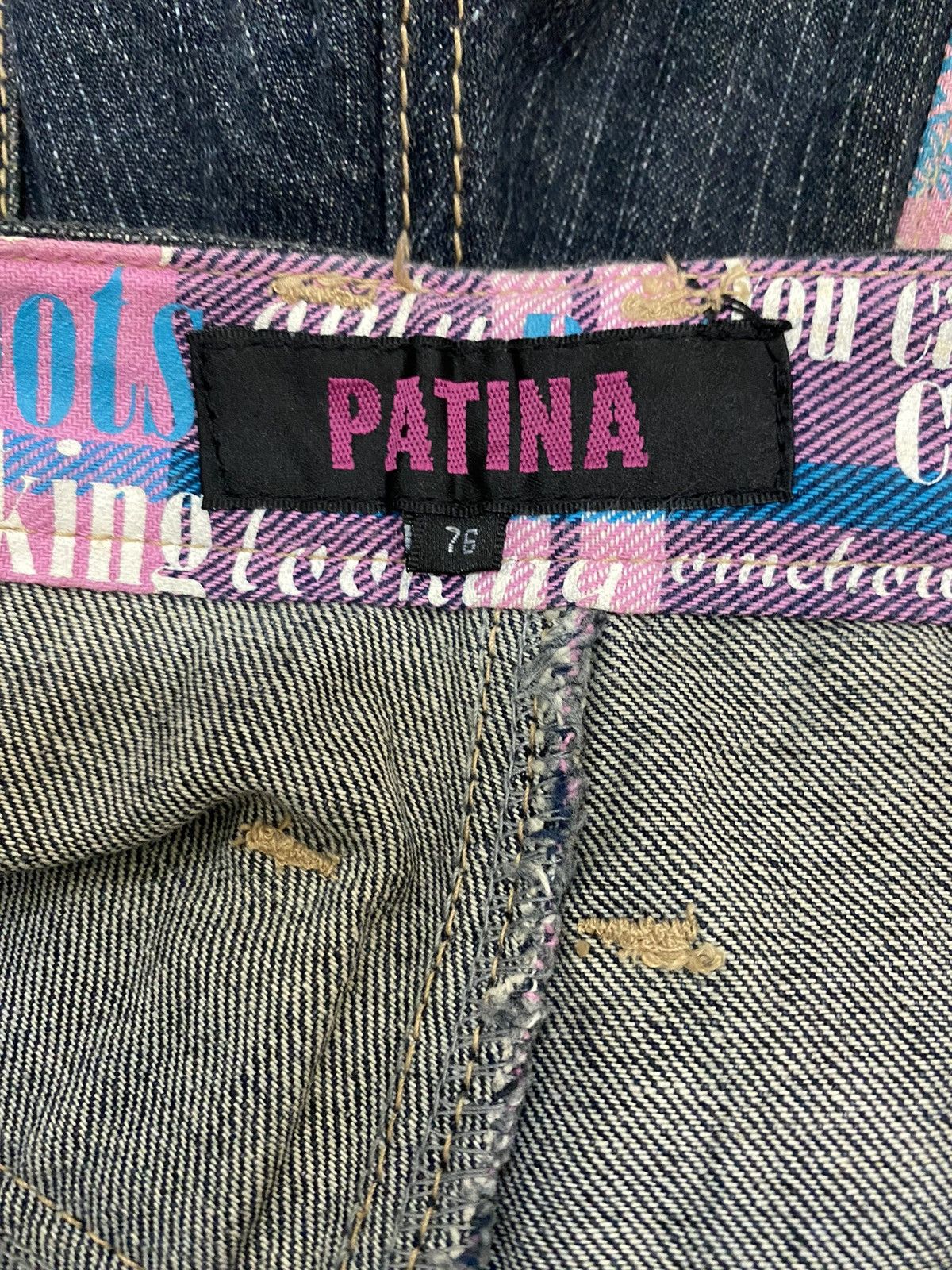 Japanese Brand Japanese Brand Patina Double Waist Twist Denim Pants Size US 28 / EU 44 - 7 Thumbnail