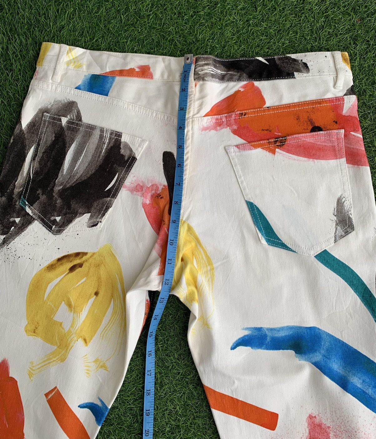 Paul Smith Vintage Paul Smith Japan Printed Design Jeans Size US 34 / EU 50 - 18 Thumbnail