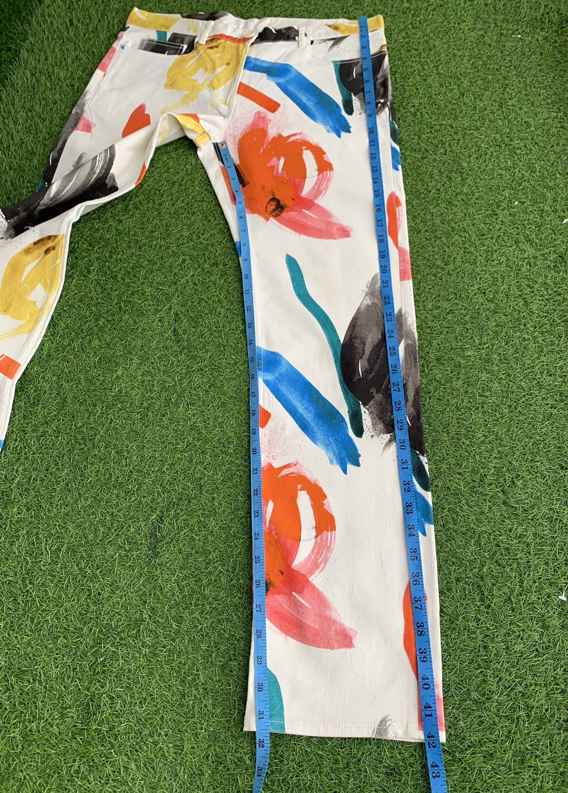 Paul Smith Vintage Paul Smith Japan Printed Design Jeans Size US 34 / EU 50 - 19 Thumbnail