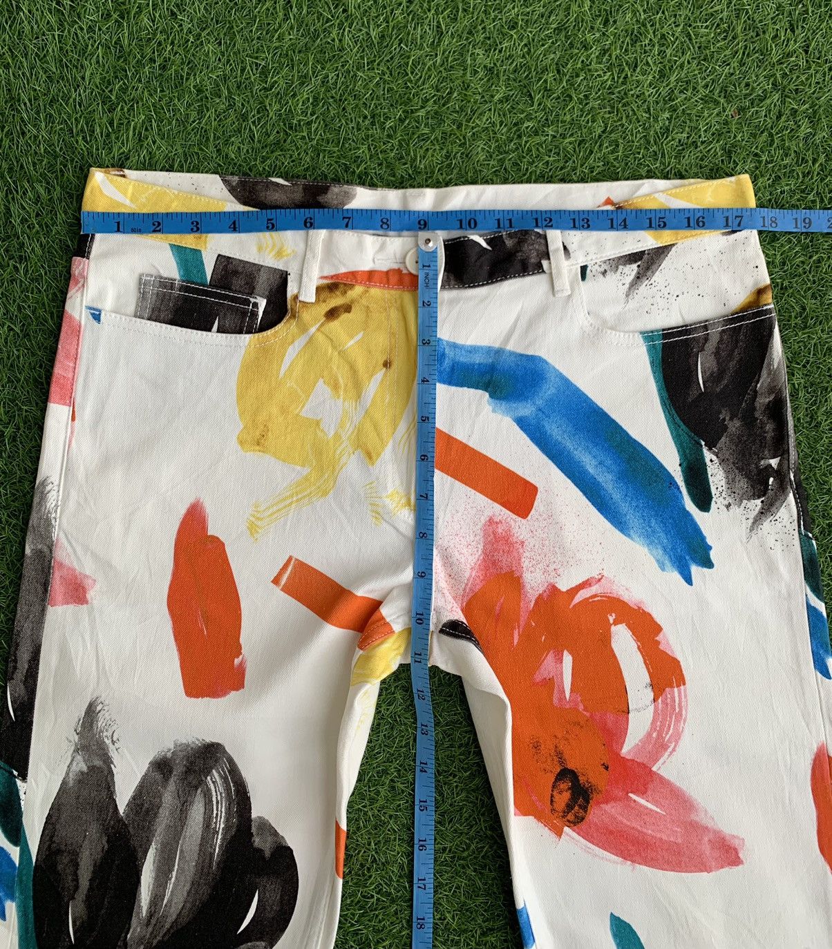 Paul Smith Vintage Paul Smith Japan Printed Design Jeans Size US 34 / EU 50 - 17 Thumbnail